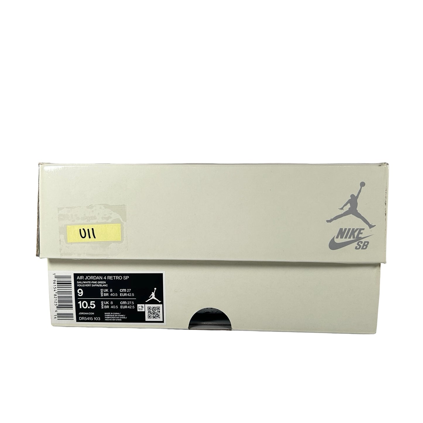 DR5415 103 Jordan 4 Retro SB Pine Green [USED] - 9 M (Used11)