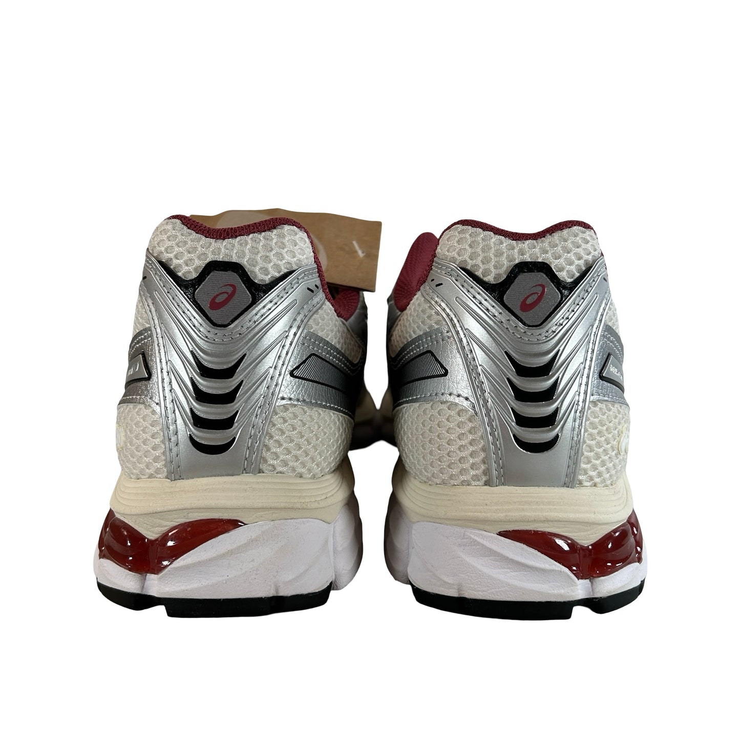 1203A759 102 ASICS Gel-Kayano 12.1 Silver Burgundy [USED] - 11.5 M (VNDS)