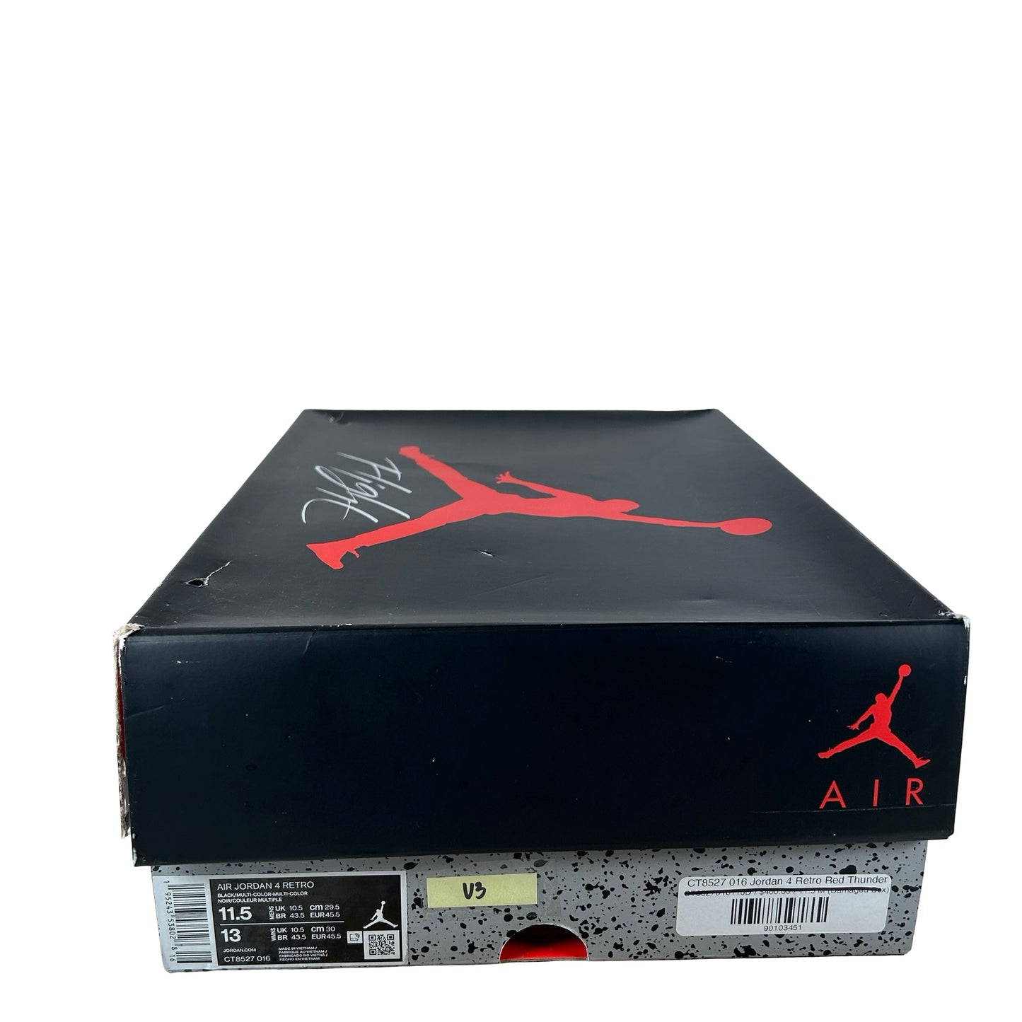 CT8527 016 Jordan 4 Retro Red Thunder [USED] - 11.5 M (Used3)