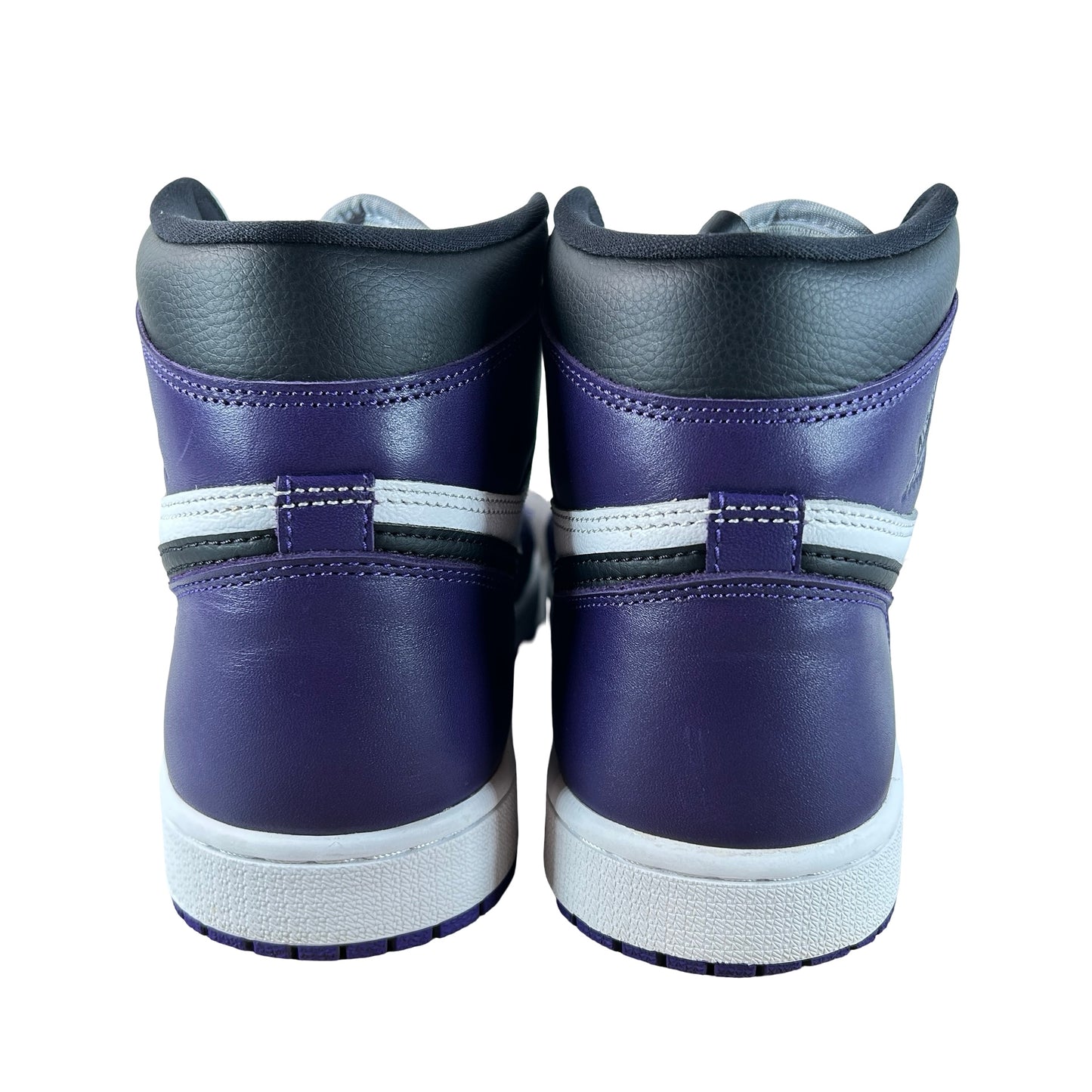 555088 500 Jordan 1 Court Purple [USED] - 9 M (Used2) (No Box2)