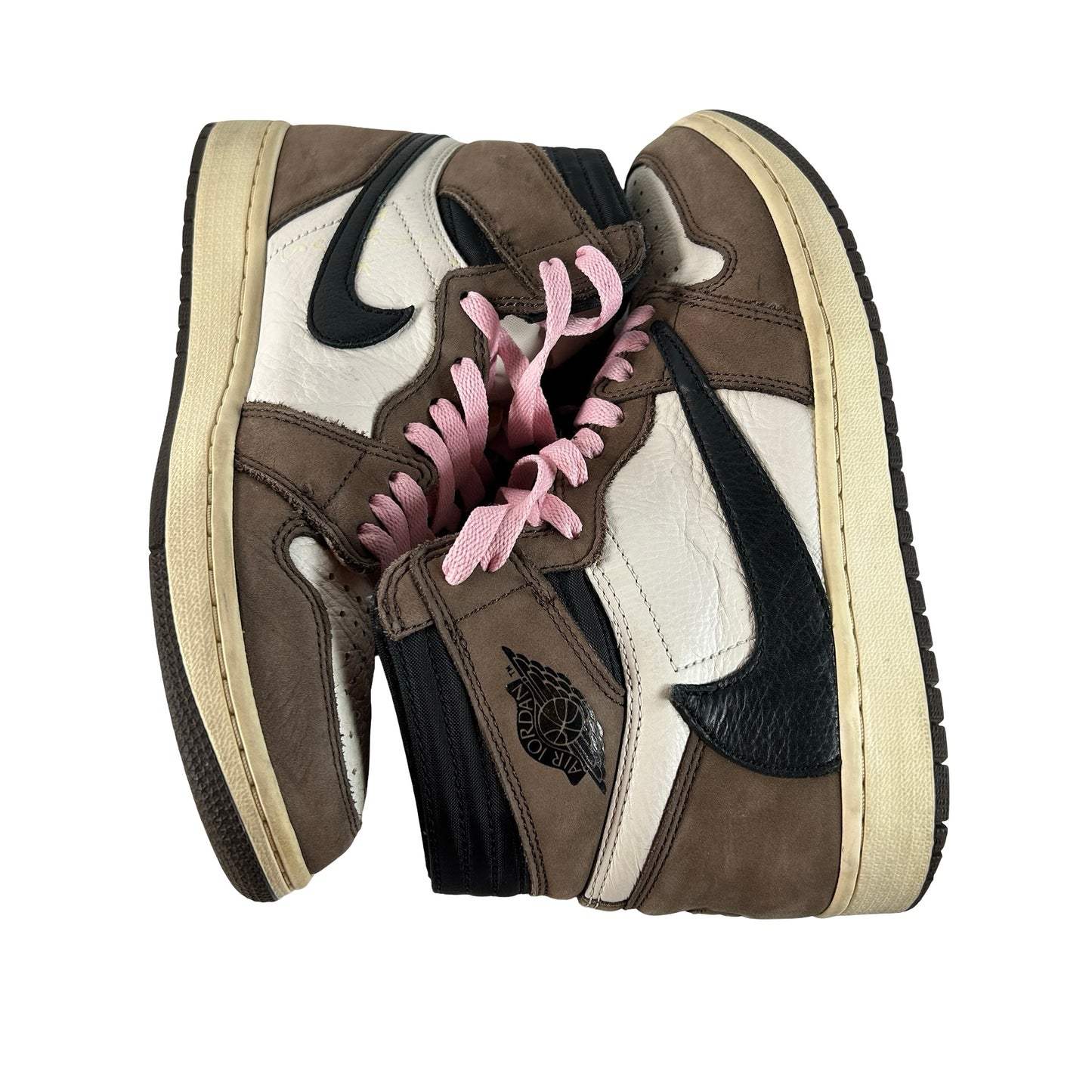 CD4487 100 Jordan 1 Travis Scott Mocha [USED] - 8.5 M (Used2)