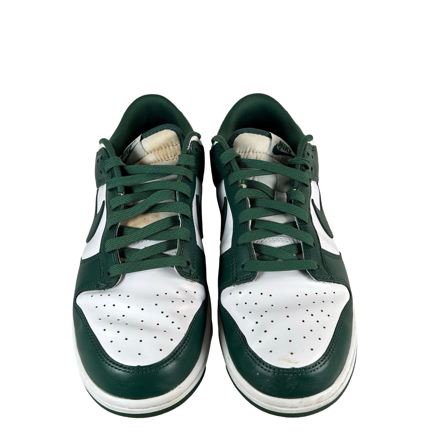 DD1391 101 Nike Dunk Low Michigan State [USED] - 10 M (Used)