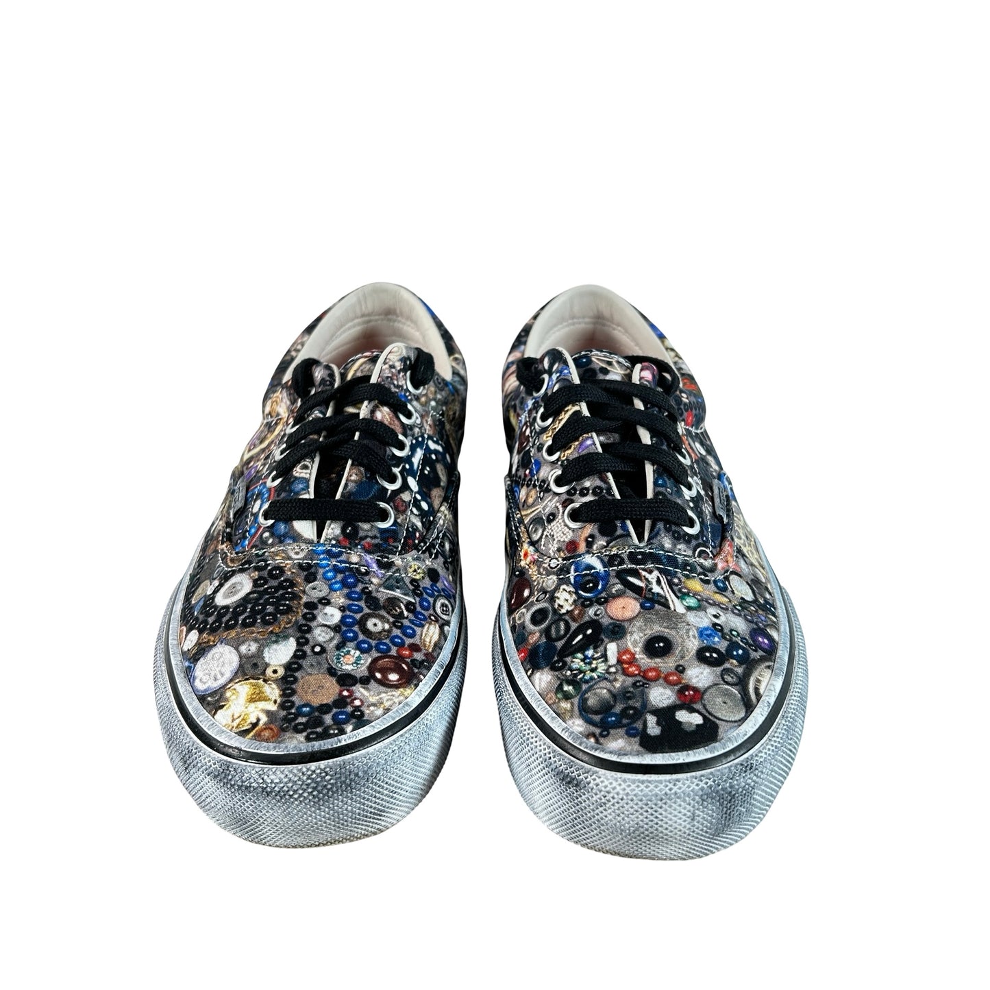 VN00110ABLU Vans Era Supreme x Mike Kelley Grey [USED] - 9 M (Used)