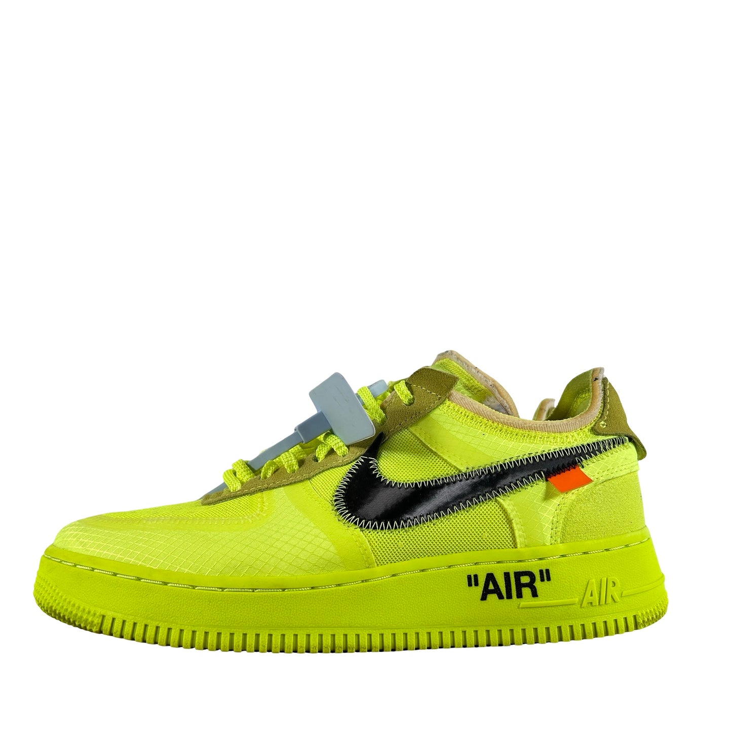 AO4606 700 Nike Air Force 1 Low Off-White Volt [USED] - 7.5 M (Used2)