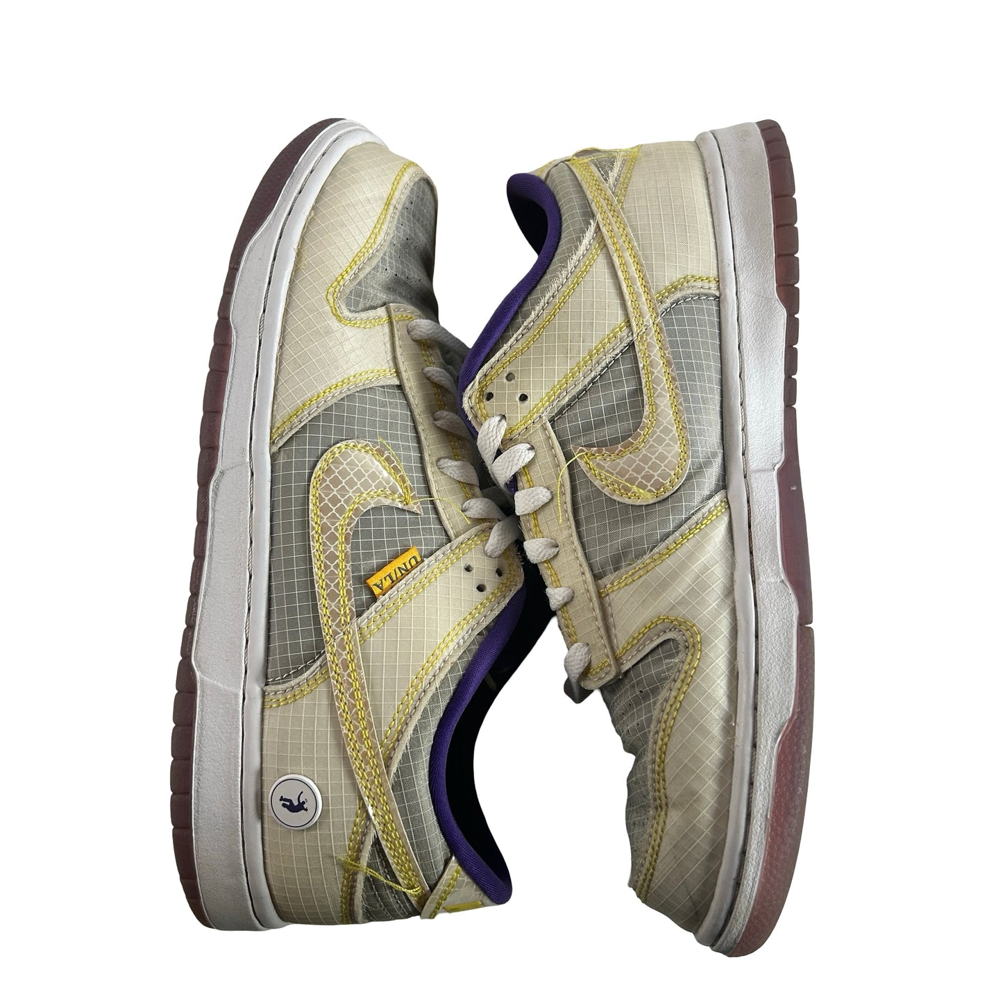 DJ9649 500 Nike Dunk Low Union Passport Pack Court Purple [USED] - 9.5 M (Used)