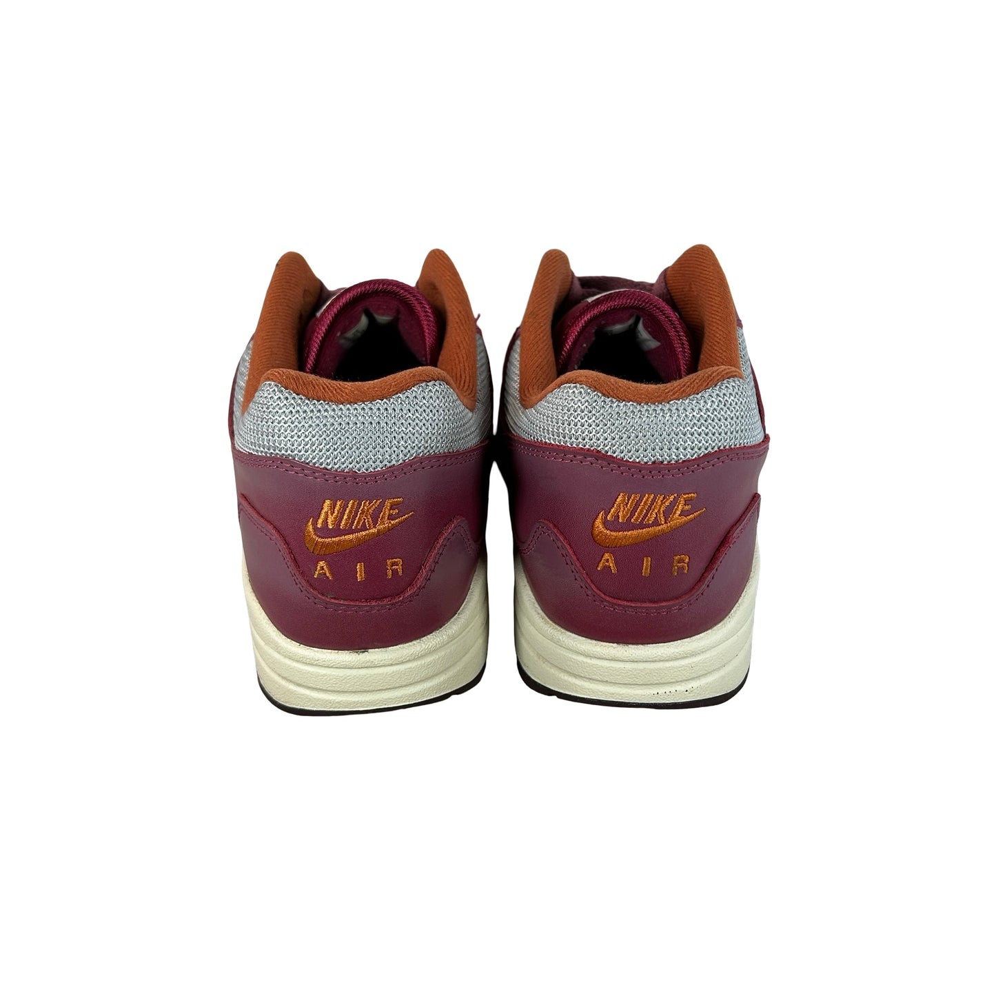 DO9549 001 Nike Air Max 1 Patta Waves Rush Maroon  [USED] - 10 M (Used3)