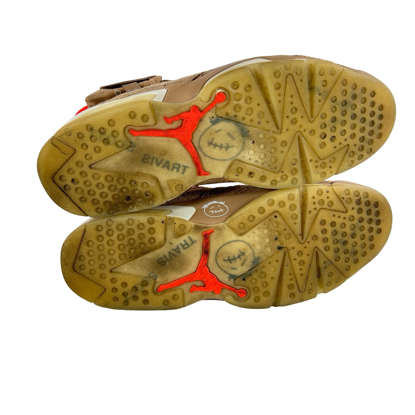 DH0690 200 Jordan 6 Retro Travis Scott British Khaki [USED] - 13 M (Used9)