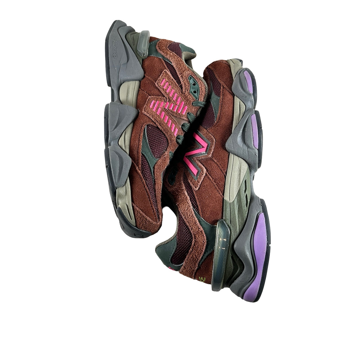 U9060BUR New Balance 9060 Rich Oak Burgundy [USED] - 6.5 M (Used) (No Box)