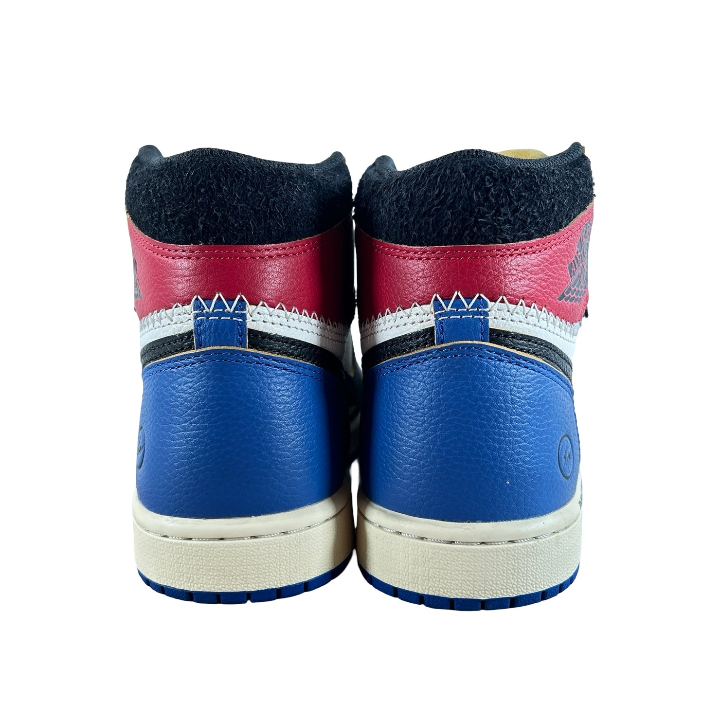 IO7847 002 Jordan 1 Retro High OG SP Fragment x Union LA Varsity Red Sport Royal [USED] - 8 M (Used2) (No Box2)