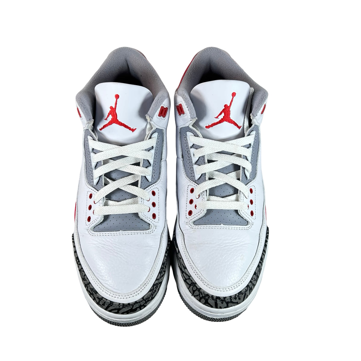 DN3707 160 Jordan 3 Retro Fire Red (2022) [USED] - 9 M (Used10)