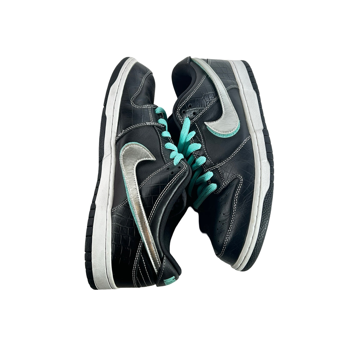 BV1310 001 Nike SB Dunk Low Diamond Supply Co. Black Diamond [USED] - 11 M (Used)
