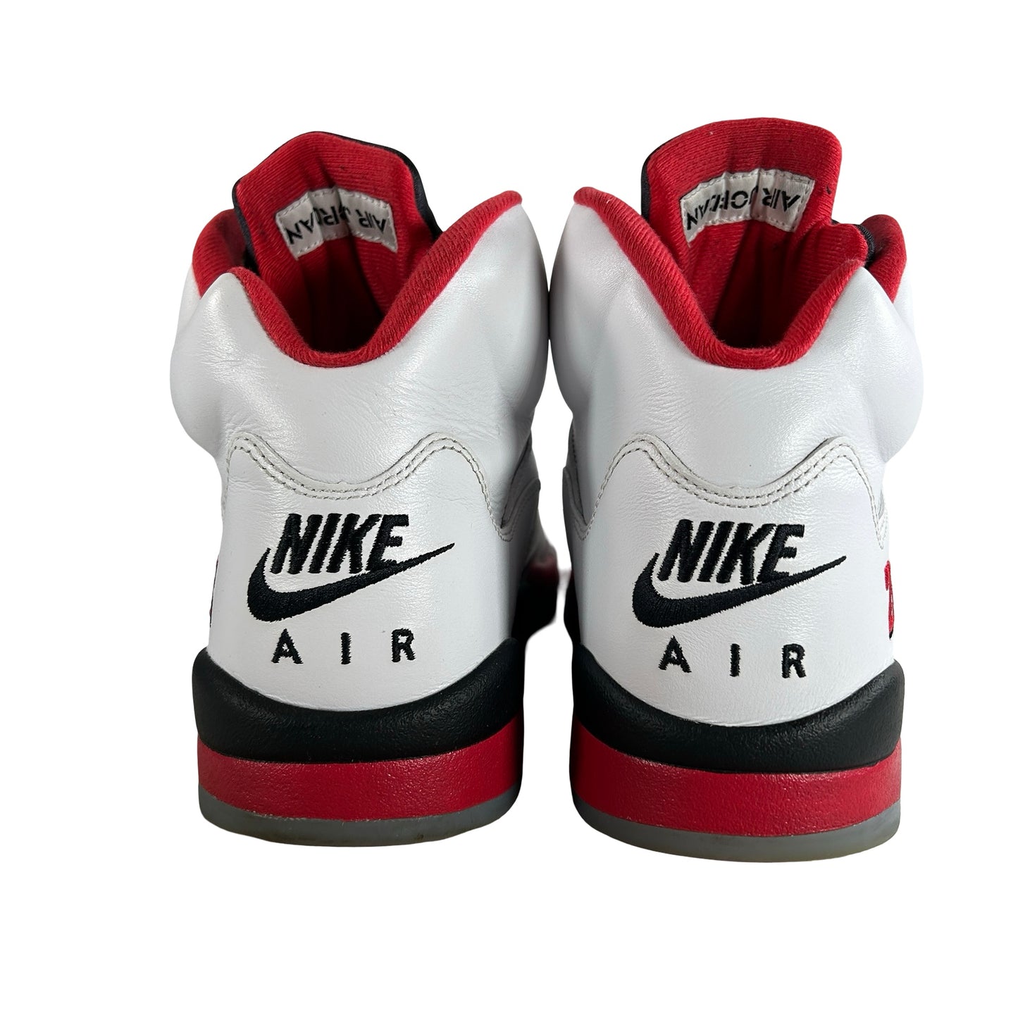 HQ7978 101 Jordan 5 Retro Fire Red Black Tongue (2025) [USED] - 12 M (Used) (Replace Box)