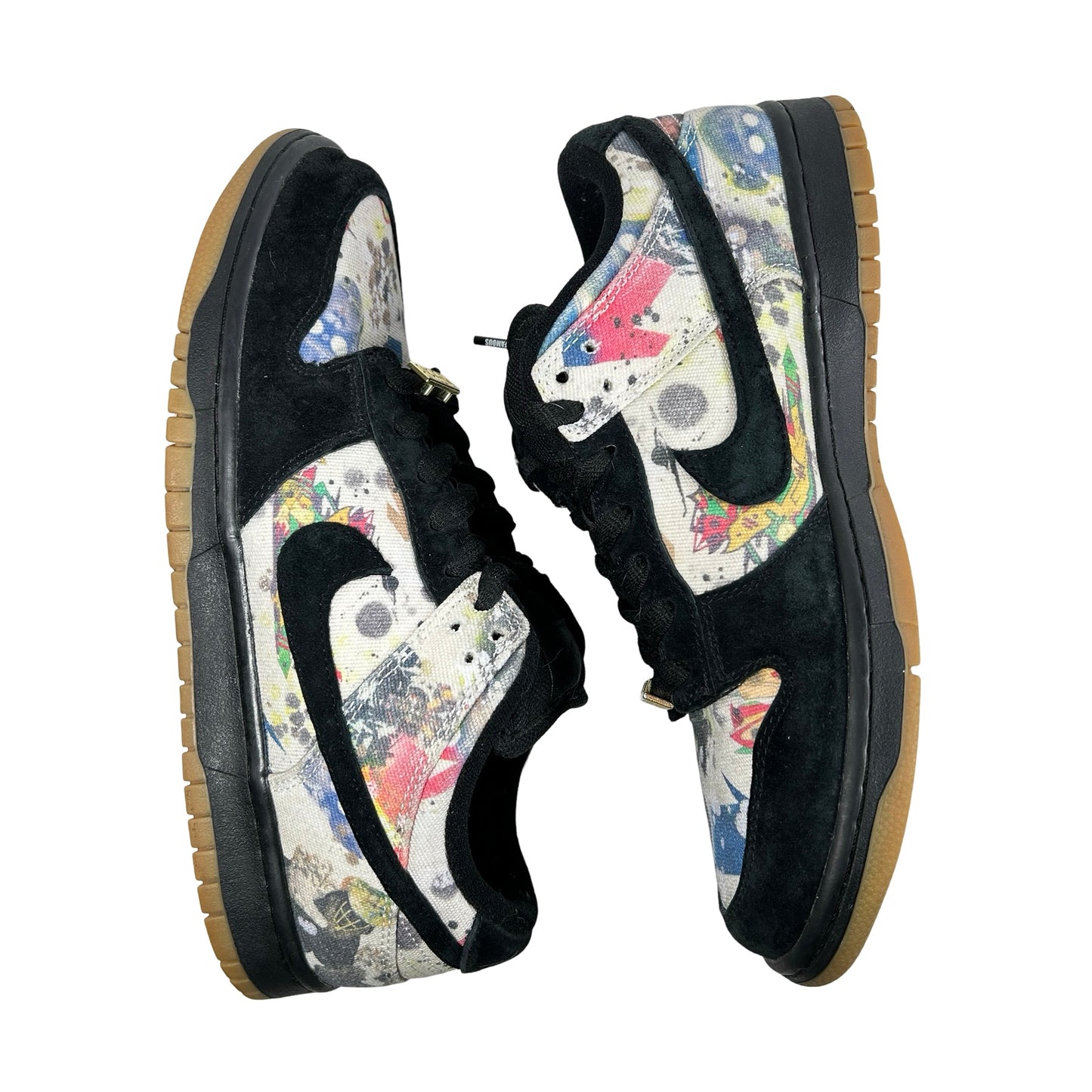FD8778 001 Nike SB Dunk Low Supreme Rammellzee [USED] - 10 M (Used3)