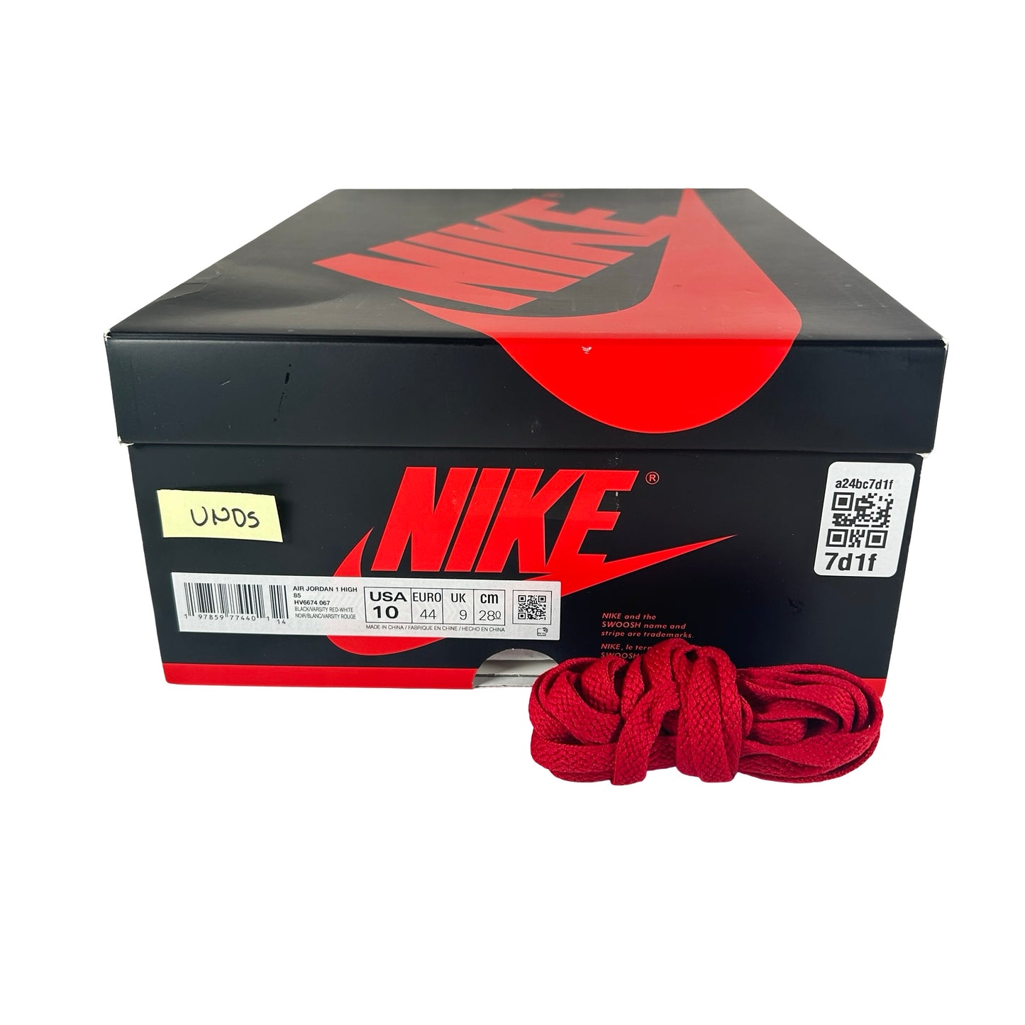 HV6674 067 Jordan 1 Retro High '85 OG Bred (2025) [USED] - 10 M (VNDS)