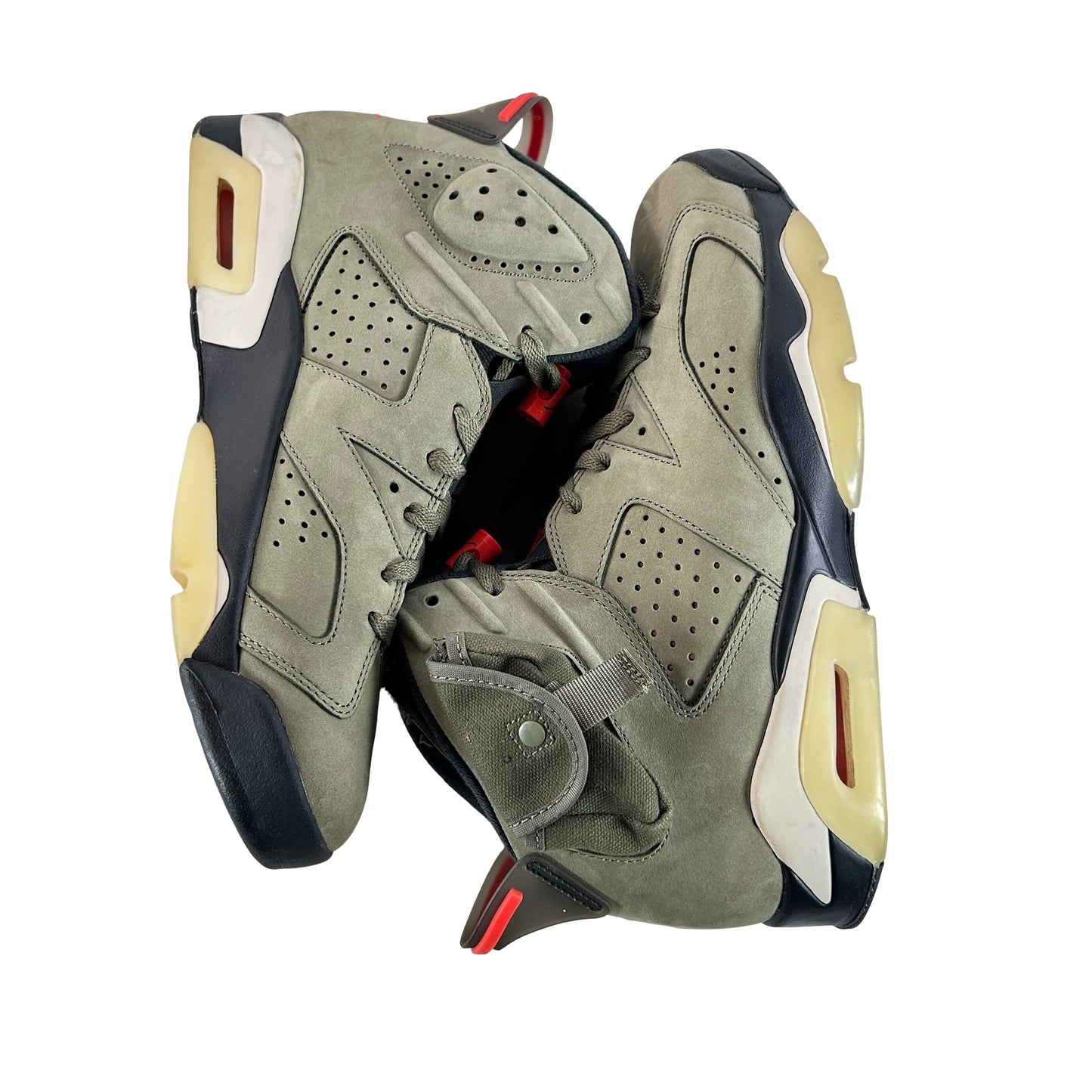 CN1084 200 Air Jordan 6 Retro Travis Scott [USED] - 10.5 M (Used13)