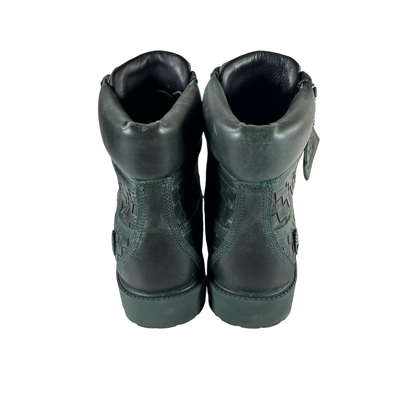TB 0A6FD6 EEQ Timberland 6" Premium Boot Woven Dark Green [USED] - 10.5 M (Used)
