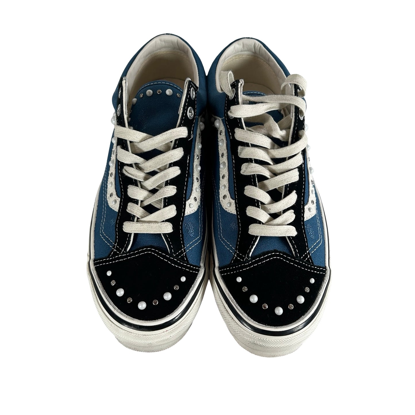 VN000E8VYA6 Vans LX Old Skool 36 Pearlized Pack Black Navy [USED] - 11 M (Used)
