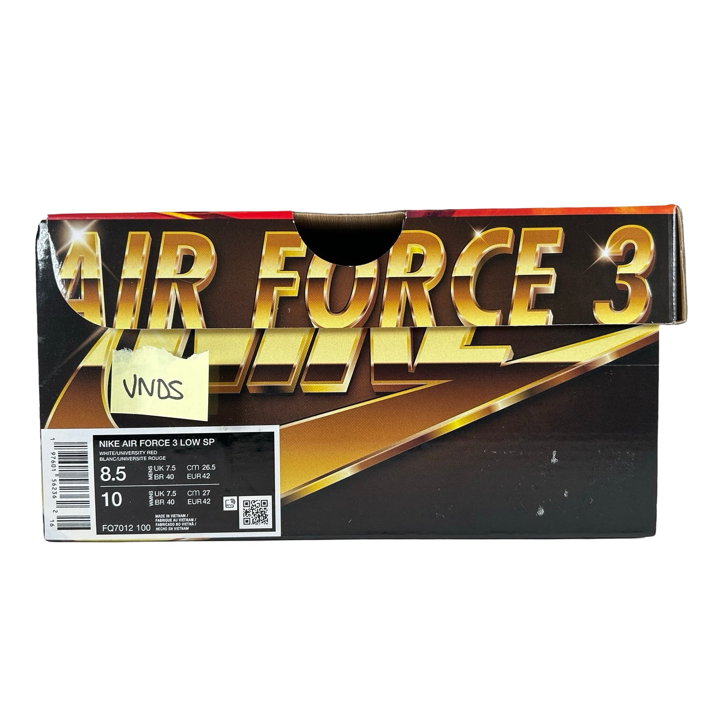 FQ7012 100 Nike Air Force 3 Low SP Nigo White [USED] - 8.5 M (VNDS)