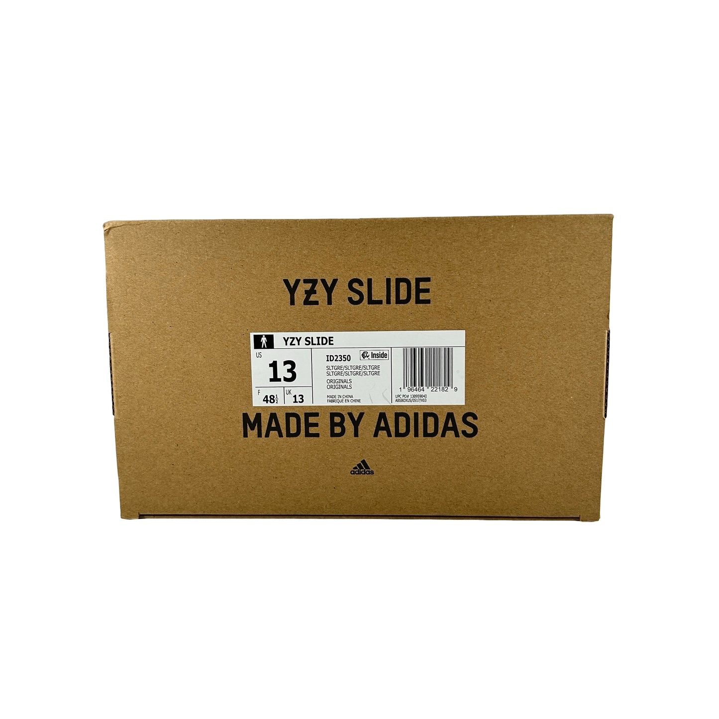 ID2350 Adidas Yeezy Slide Slate Grey [USED] - 13 M (Used)