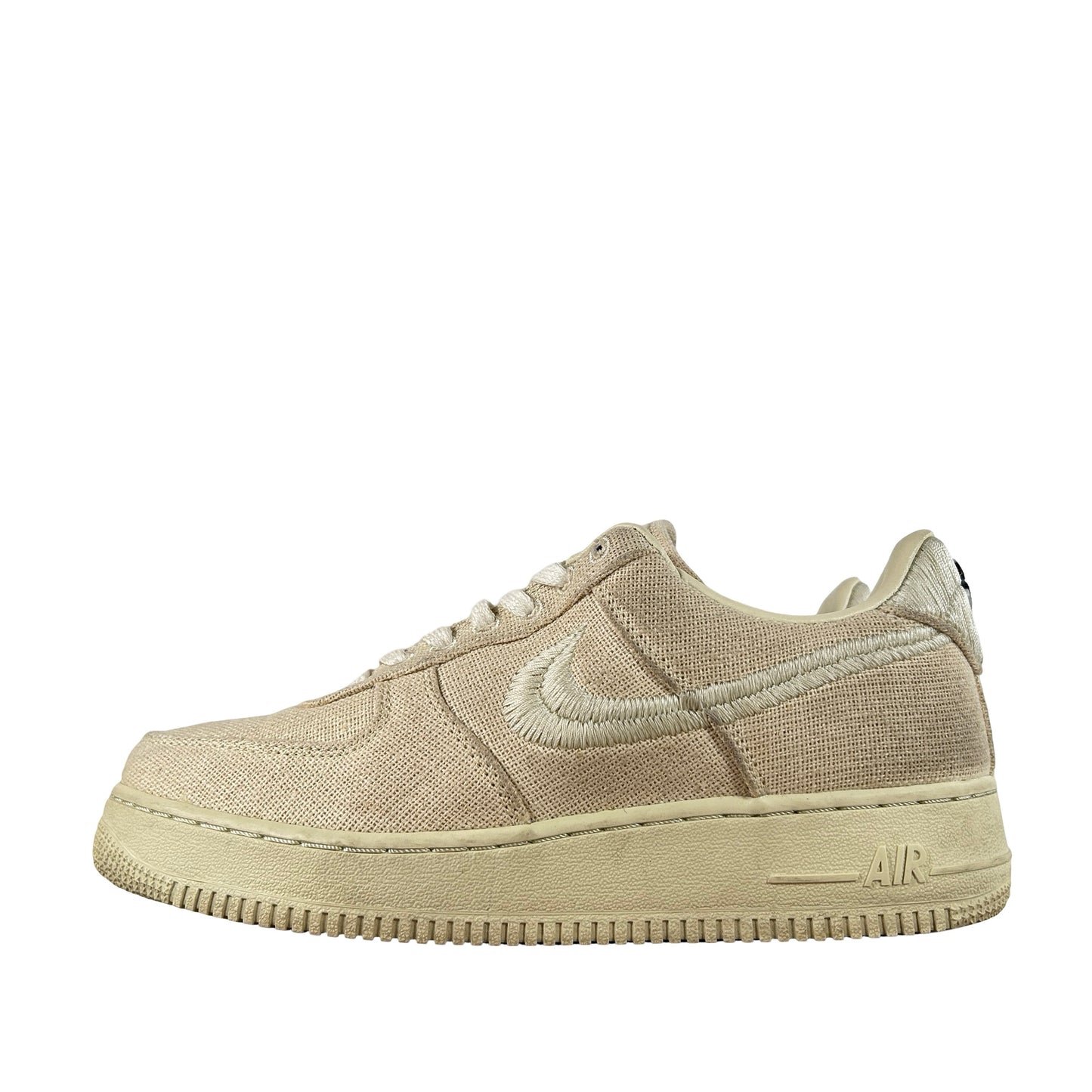 CZ9084 200 Nike Air Force 1 Low Stussy Fossil [USED] - 8 M (Used)
