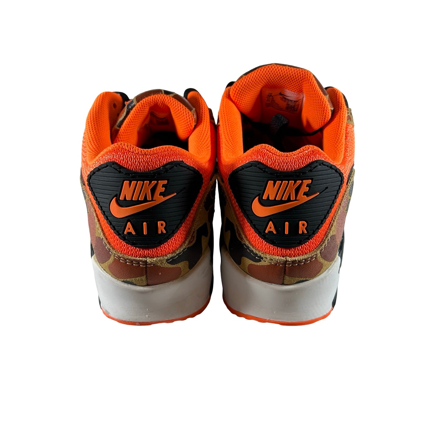 CW4039 800  Nike Air Max 90 Duck Camo Orange [USED] - 10 M (Used)