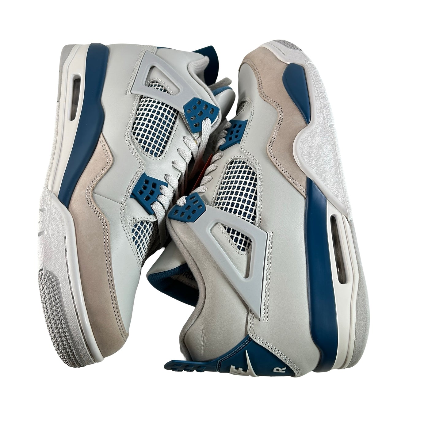 FV5029 141 Jordan 4 Retro Military Blue (2024) [CONDITIONAL] - 13 M (Discoloration on suede) (Replacement Box)
