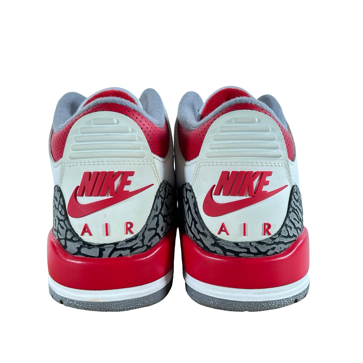 DN3707 160 Jordan 3 Retro Fire Red (2022) [USED] - 7.5 M (Used) (No Box)