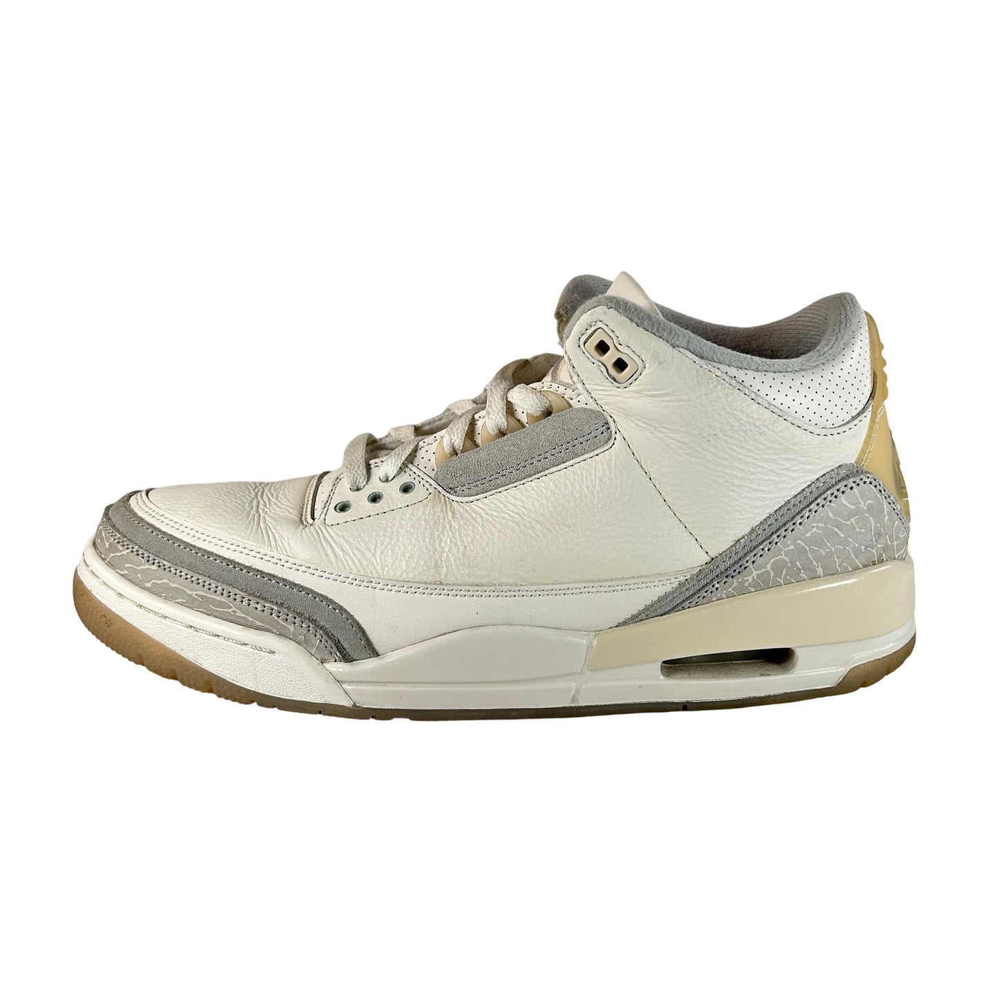 FJ9479 100 Jordan 3 Retro Craft Ivory [USED] - 11 M (Used) (No Box)