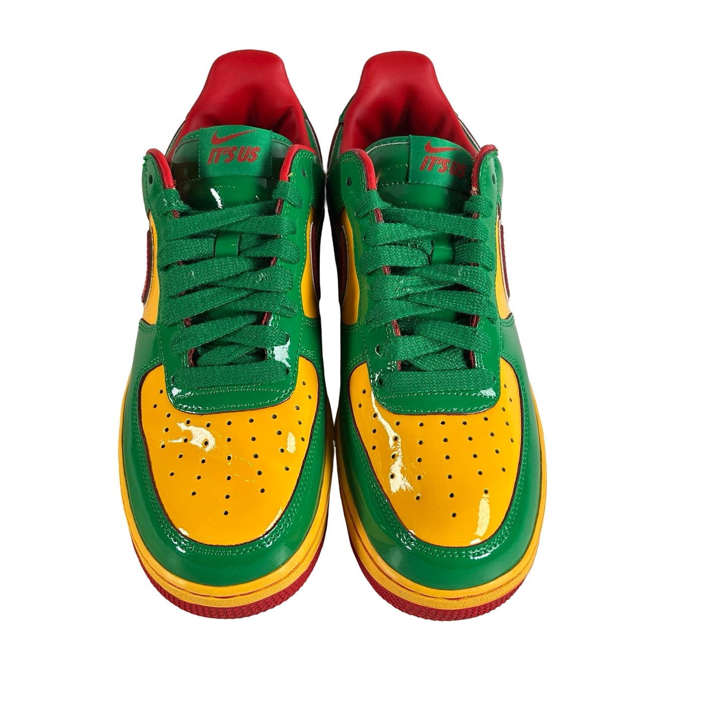 IH4383 300 Nike Air Force 1 Low Lil Yachty Concrete Boys Lucky Green [USED] - 9 M (Used4)