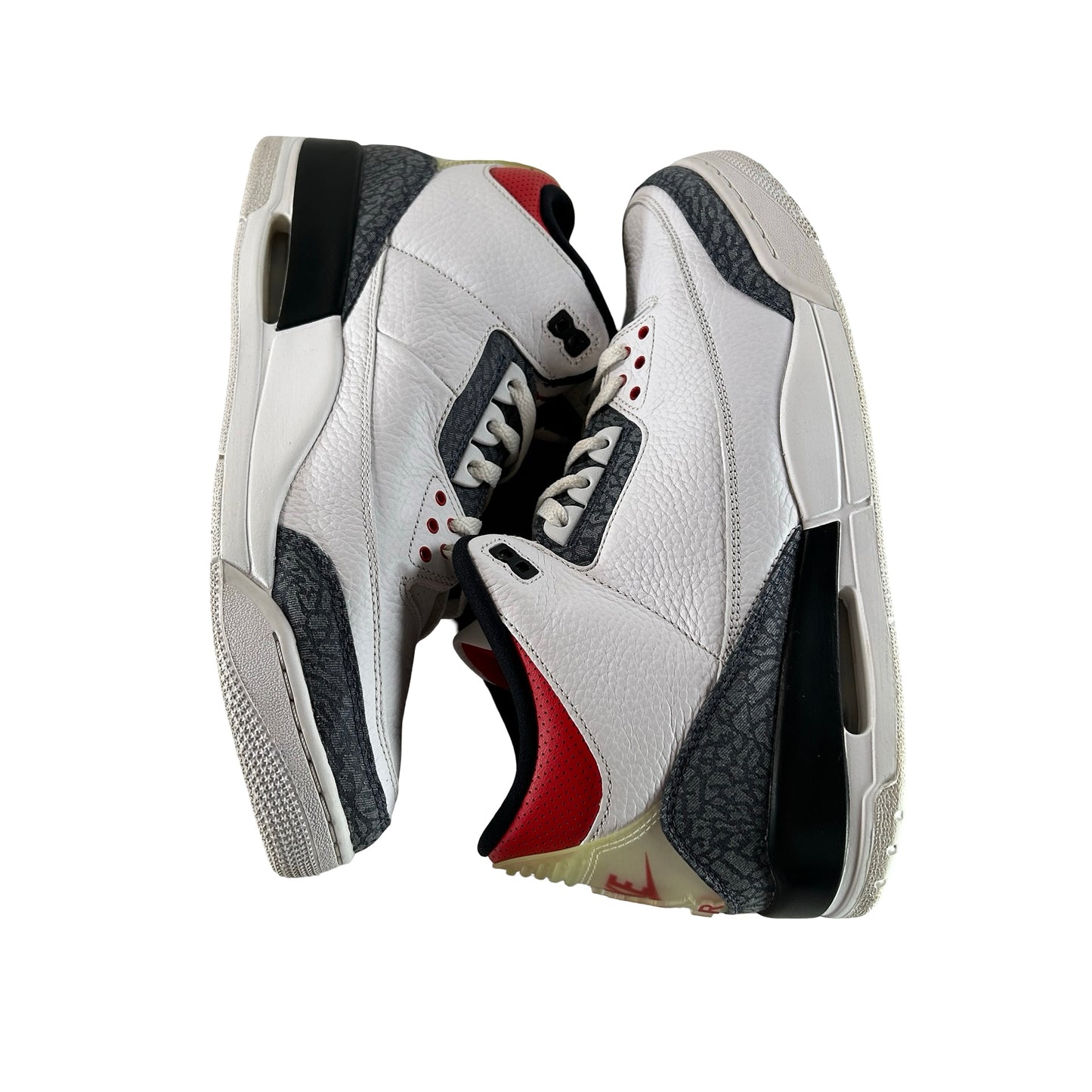 CZ6431 100 Jordan 3 Retro SE Fire Red Denim (2020) [USED] - 13 M (Used) (Replace Box)