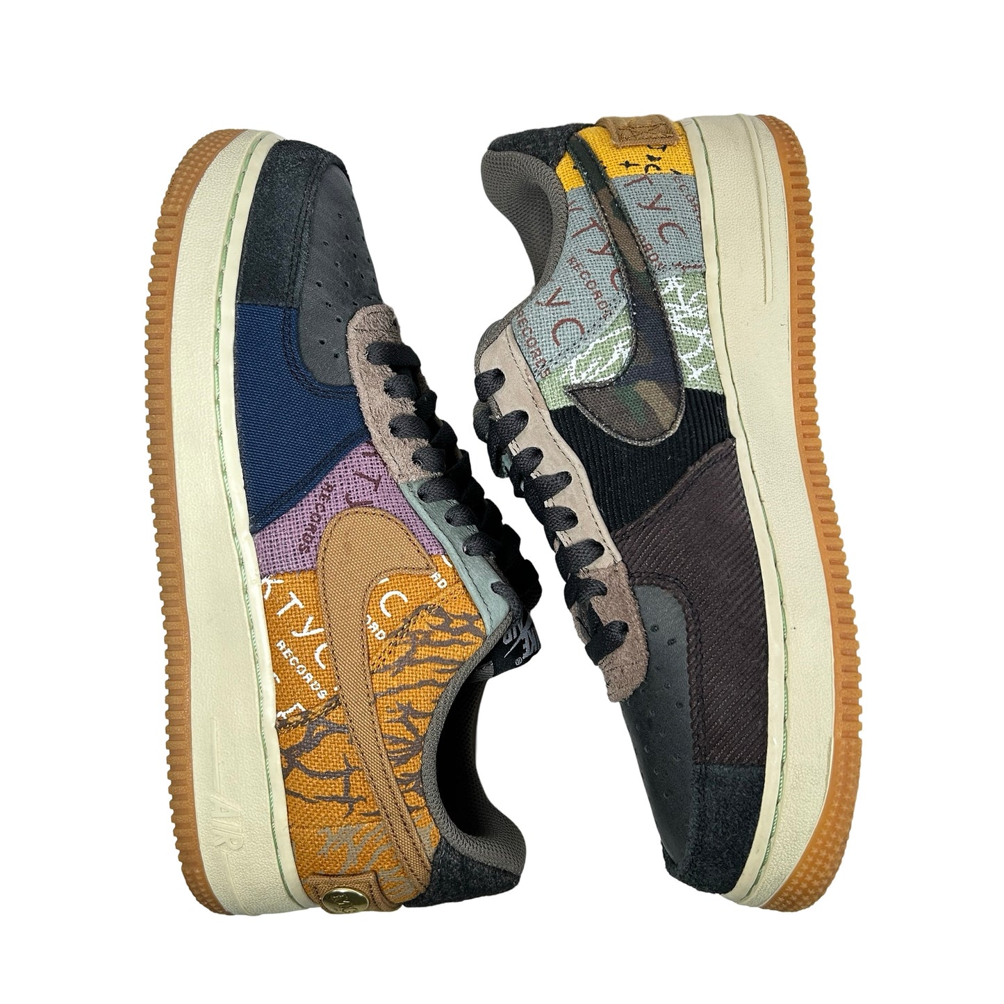 CN2405 900 Nike Air Force 1 Low Travis Scott Cactus Jack [USED] - 7.5 M (Used2)