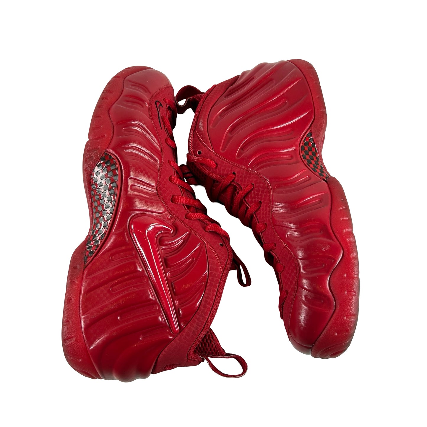 624041 603 Nike Air Foamposite Pro Red October [USED] - 11 M (Used) (Replace Box)