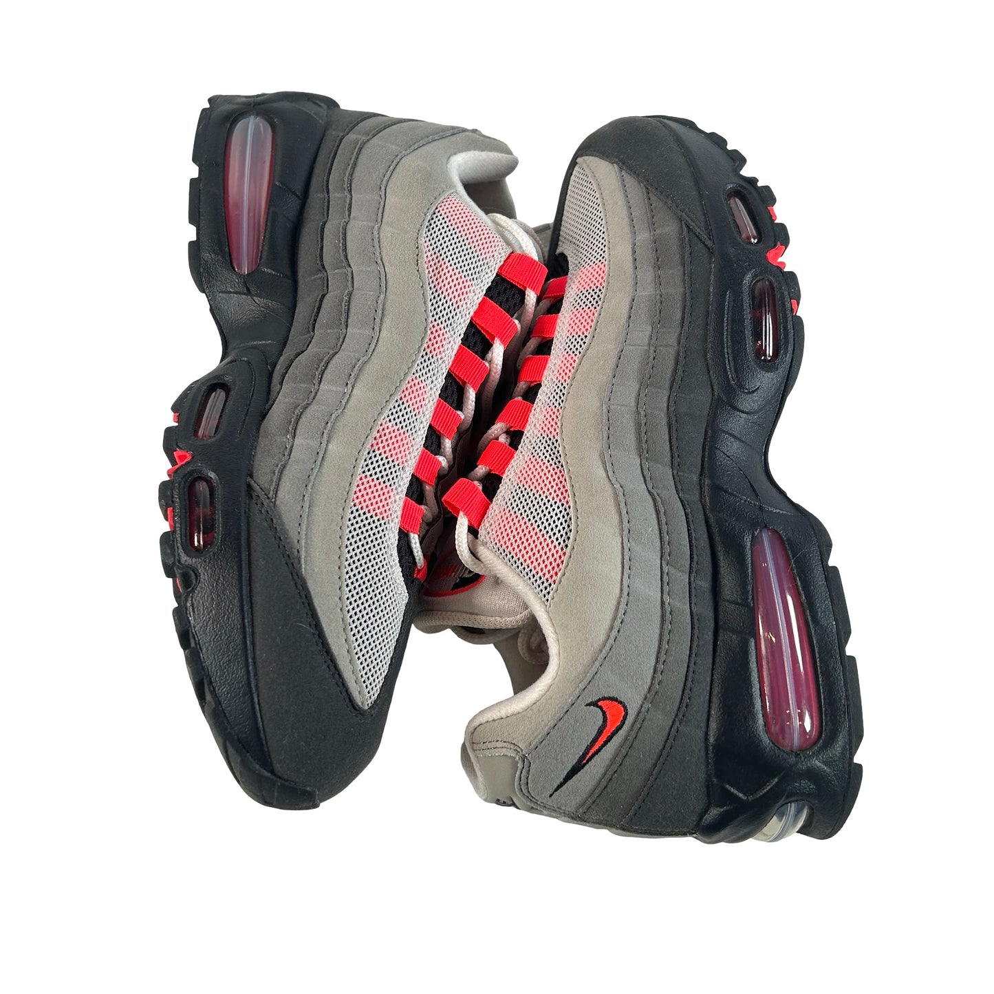 IM7410 001 Nike Air Max 95 OG Big Bubble Solar Red (2025) [USED] - 8.5 M (Used)
