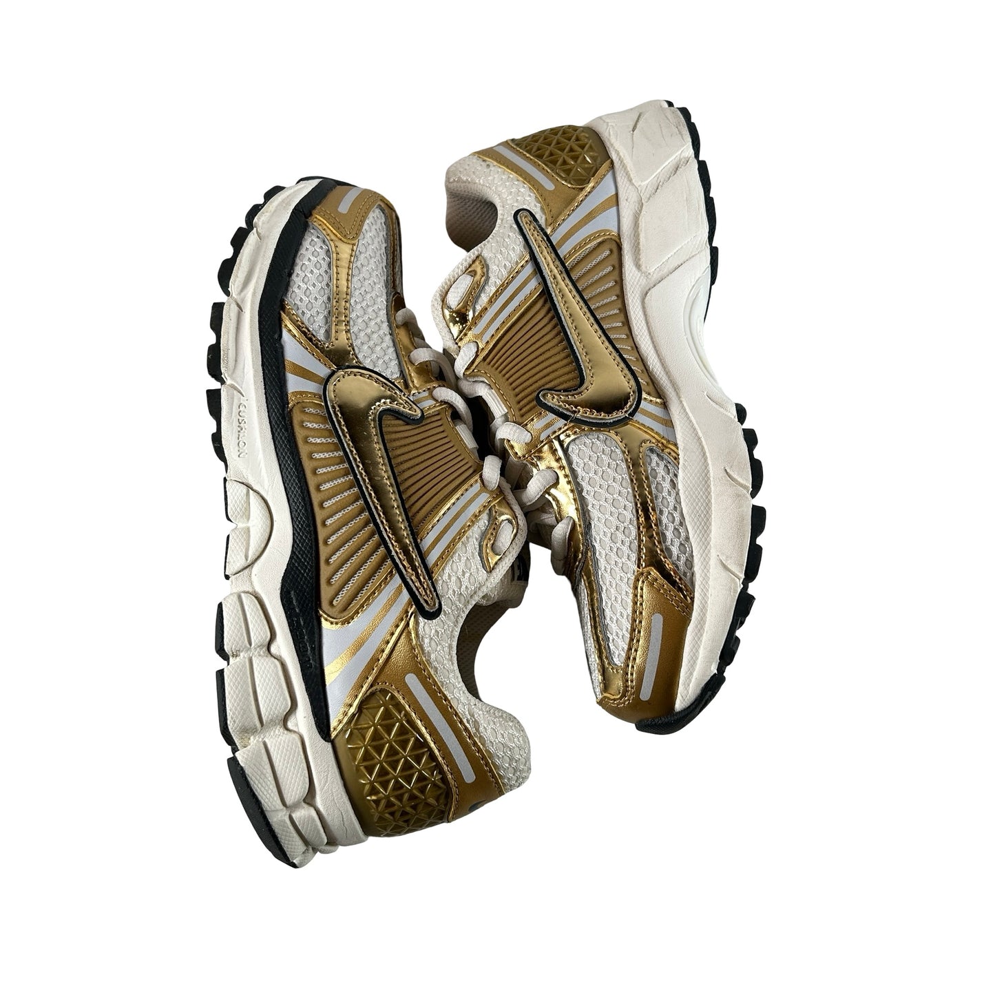 HF7723 001 Nike Zoom Vomero 5 Metallic Gold (Women's) [USED] - 6.5 W (Used)