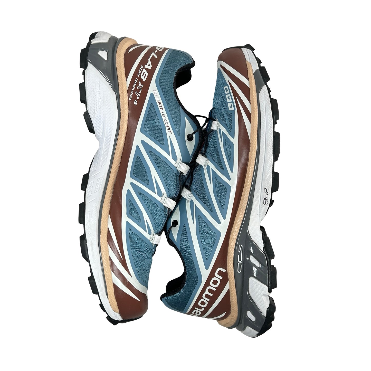 L4729310026 Salomon XT-6 Aegean Blue Hazelnut [USED] - 7 M (Used)