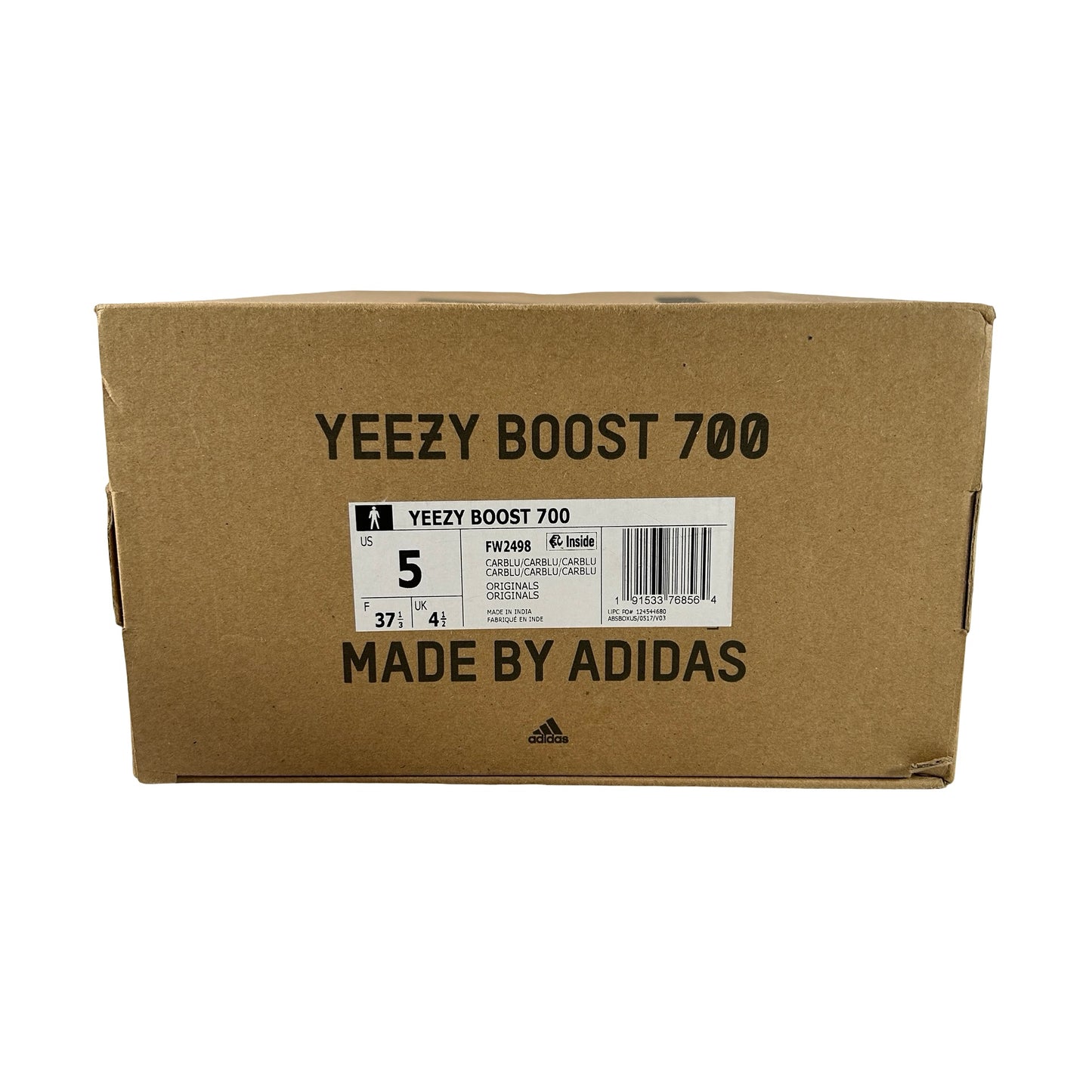 FW2498 adidas Yeezy Boost 700 Carbon Blue [USED] - 5 M (Used)