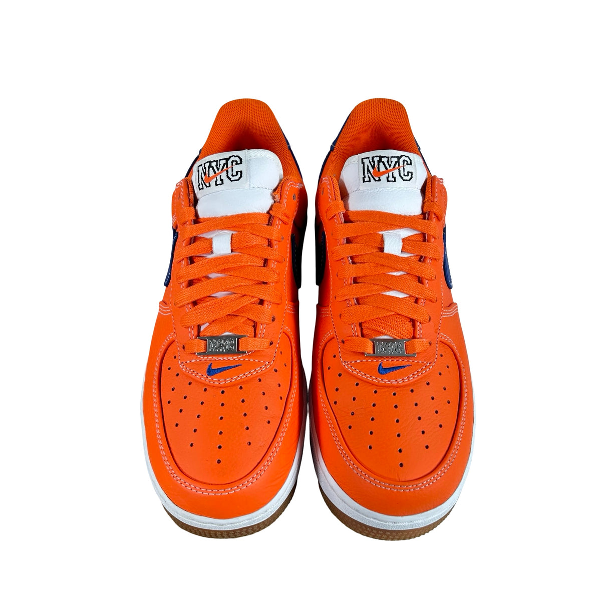 IV2705 819 Nike Air Force 1 Low Retro Premium NYC Knicks [USED] - 9.5 M (Used)