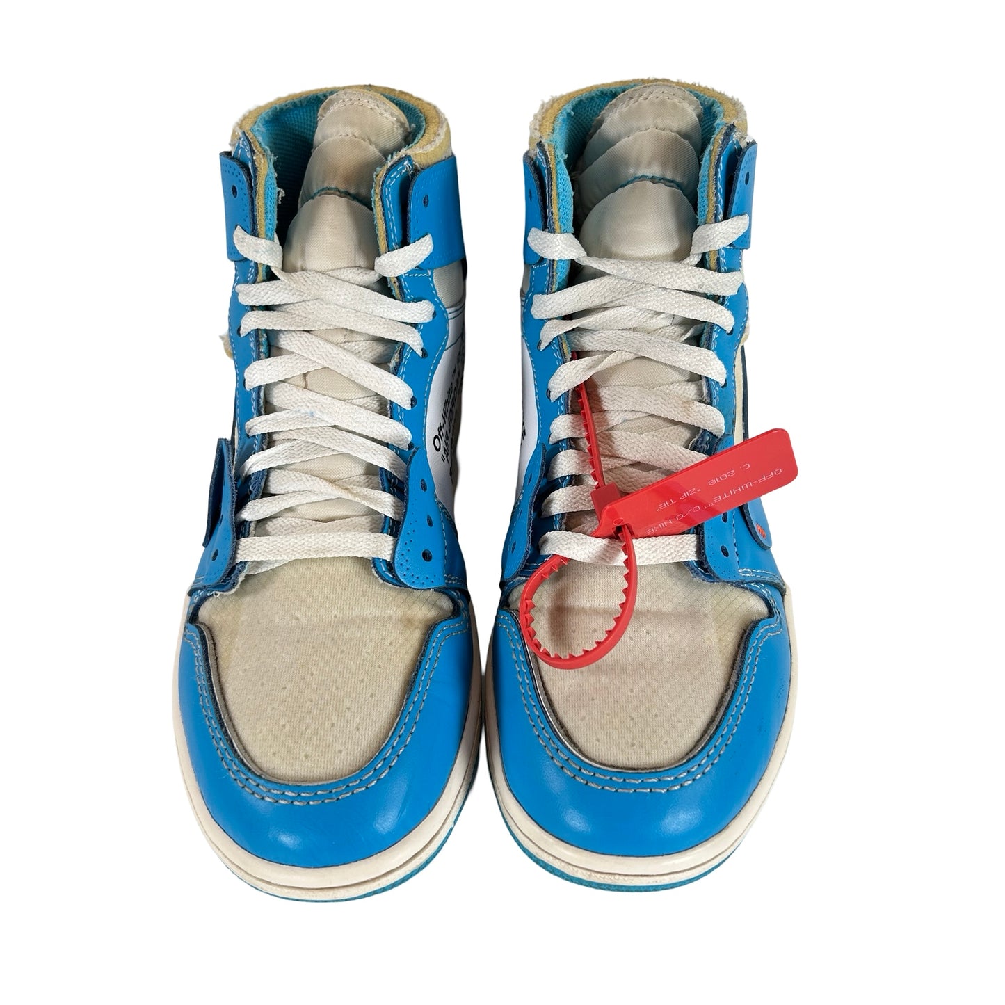 AQ0818 148 Jordan 1 Retro Alto Blanco roto UNC