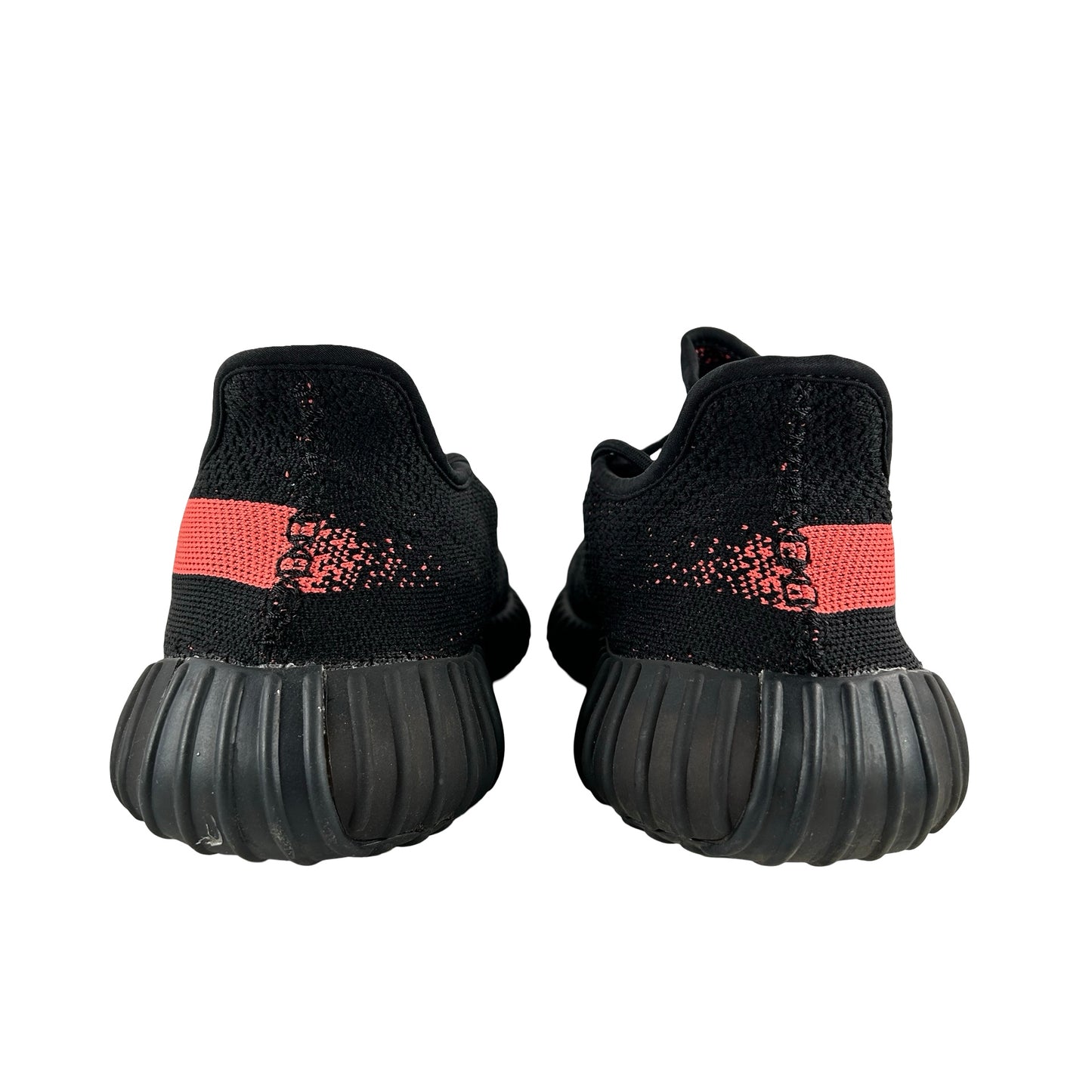 BY9612 Yeezy Boost 350 V2 Core Black Red [USED] - 10.5 M (Used)