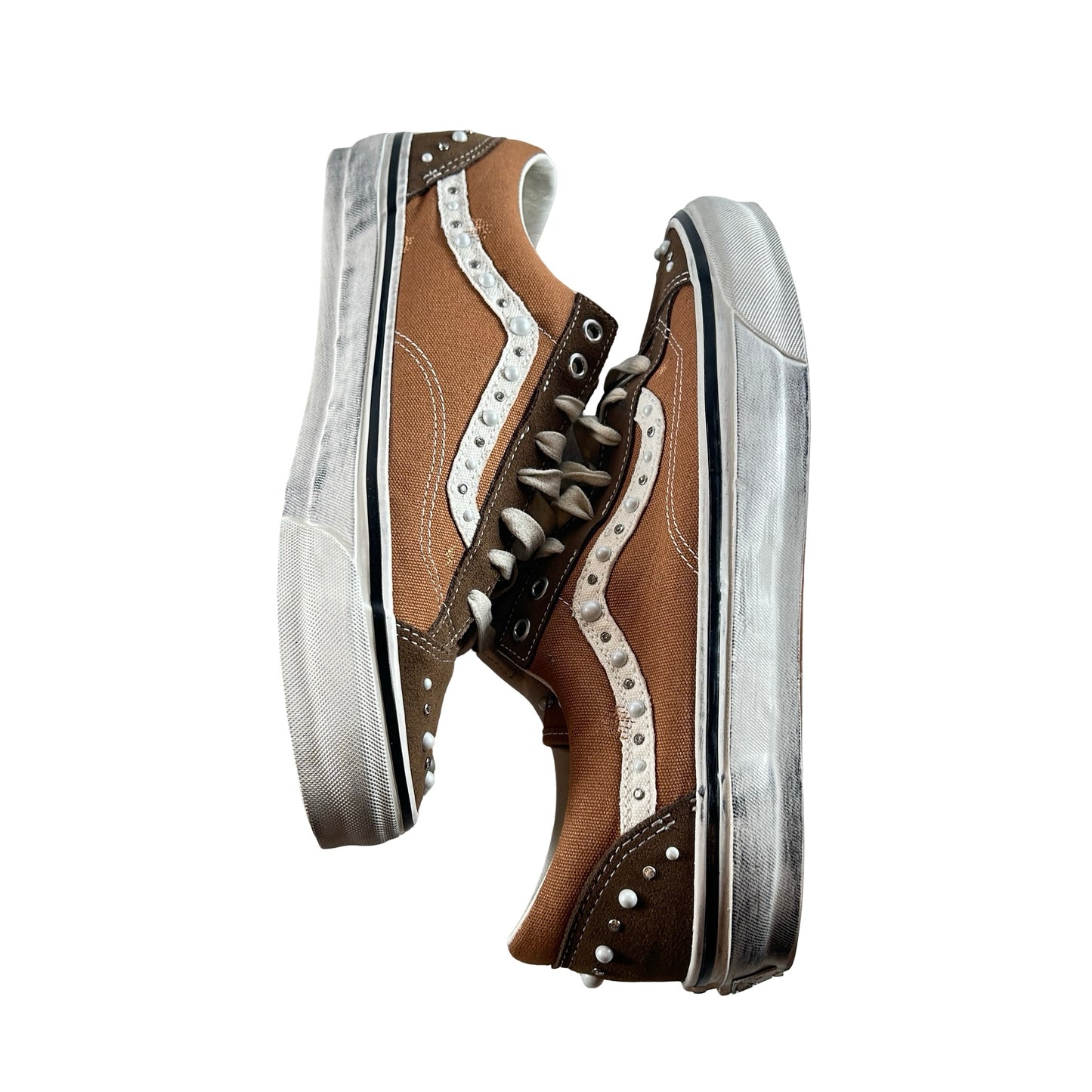 VN000E8VFST Vans LX Old Skool 36 Pearlized Pack Vintage Cocoa Brown [USED] - 11.5 M (Used2)