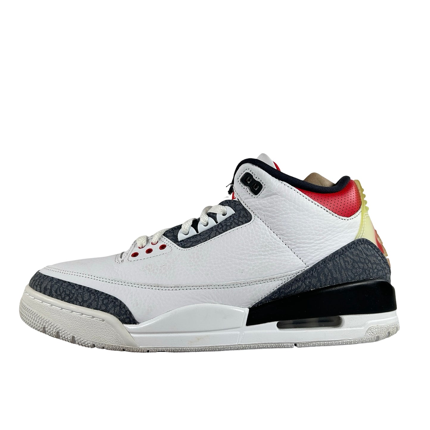 CZ6431 100 Jordan 3 Retro SE Fire Red Denim (2020) [USED] - 12 M (VNDS)