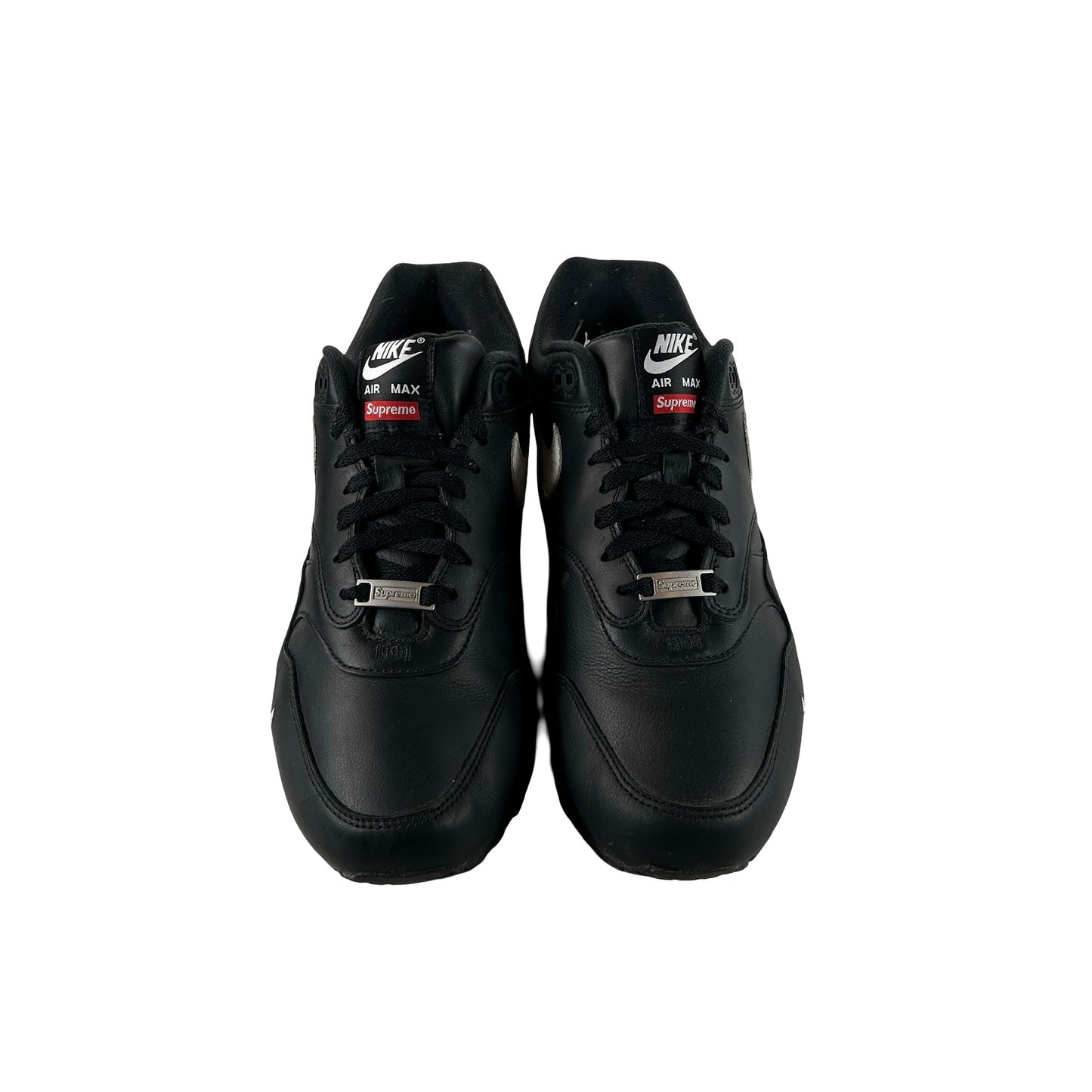 HF8813 001 Nike Air Max 1 '87 SP Supreme Black White [USED] - 10.5 M (Used2)