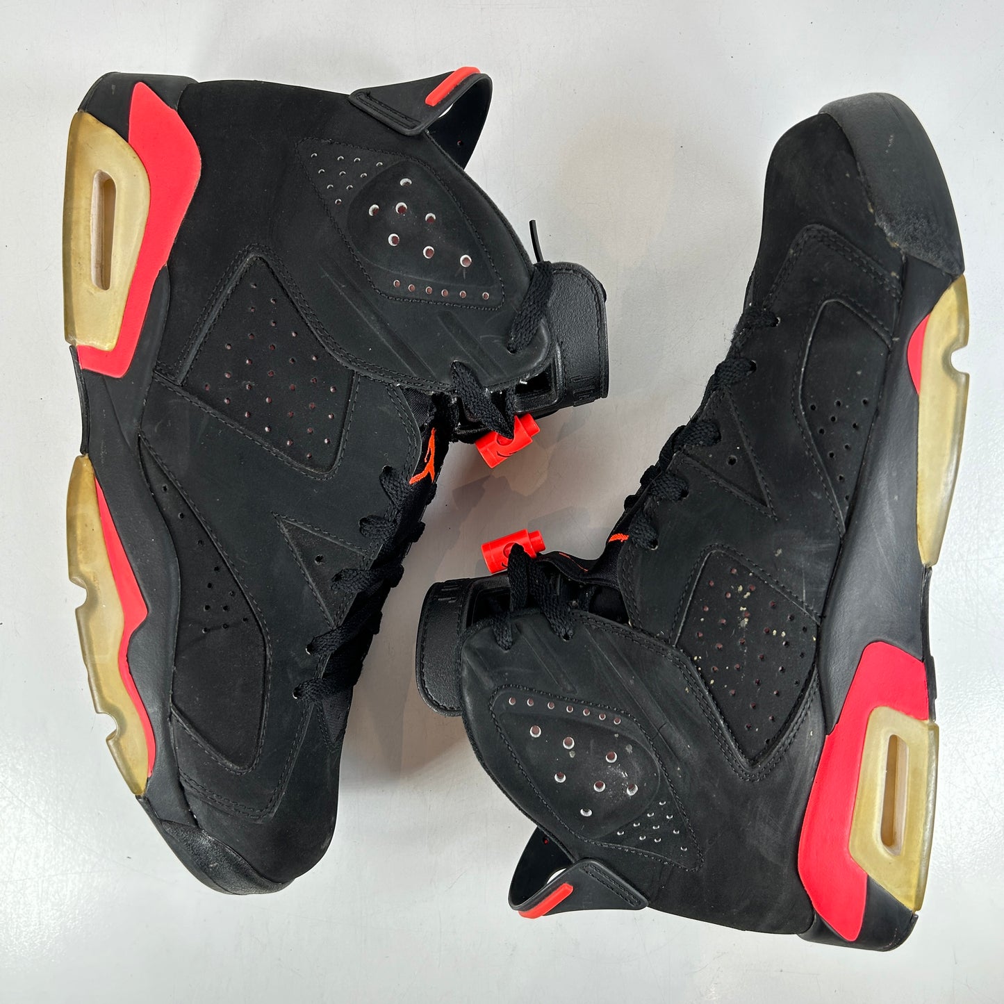 384664 023 Jordan 6 Retro Infrared Black (2014) - 12 M (Used2)