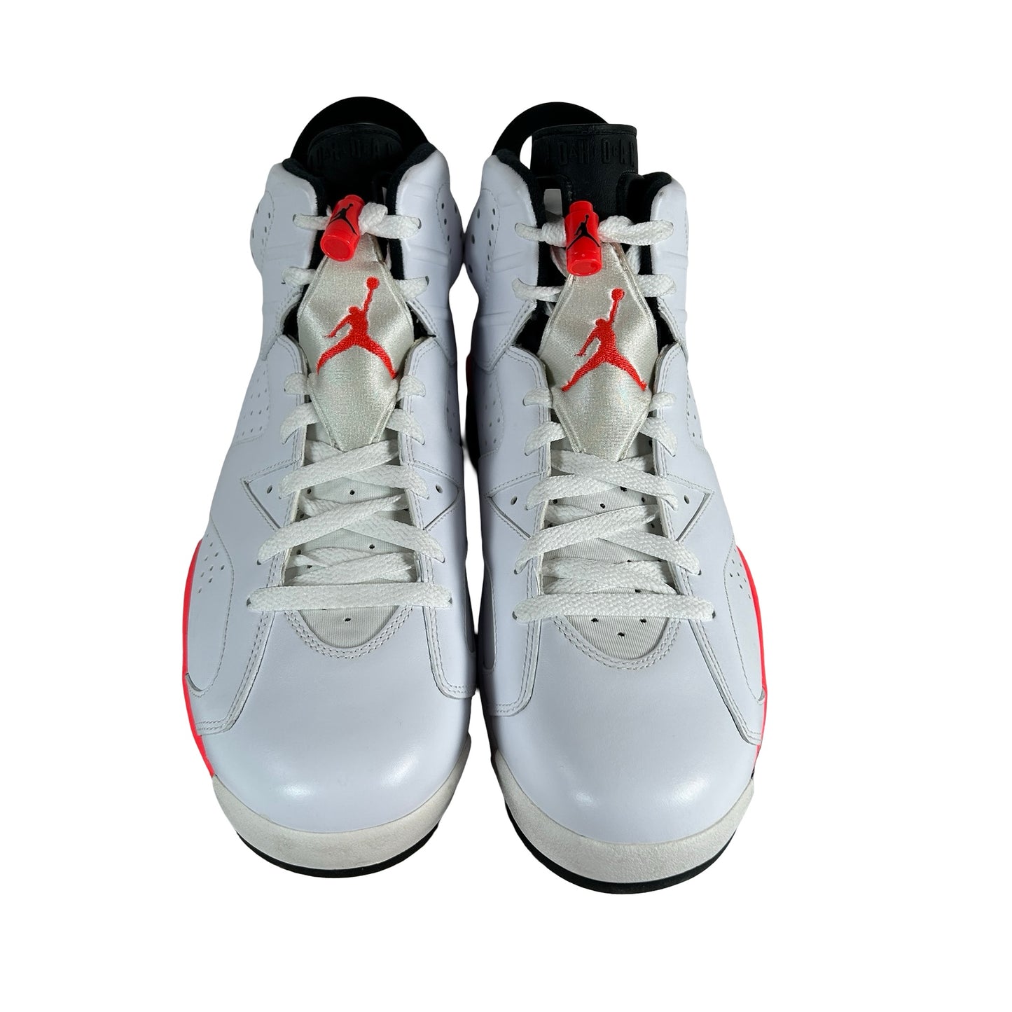 384664 123 Jordan 6 Retro Infrared White (2014) [CONDITIONAL] - 11.5 M (Yellowing)