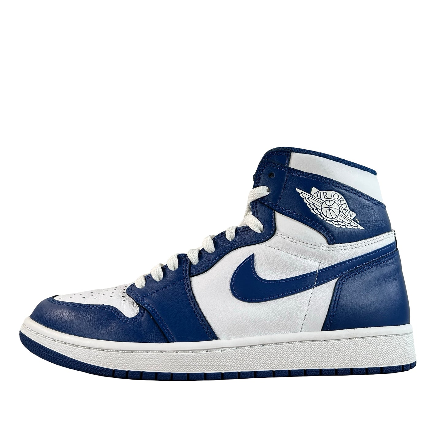 555088 127 Jordan 1 Retro Storm Blue [USED] - 9 M (Used)