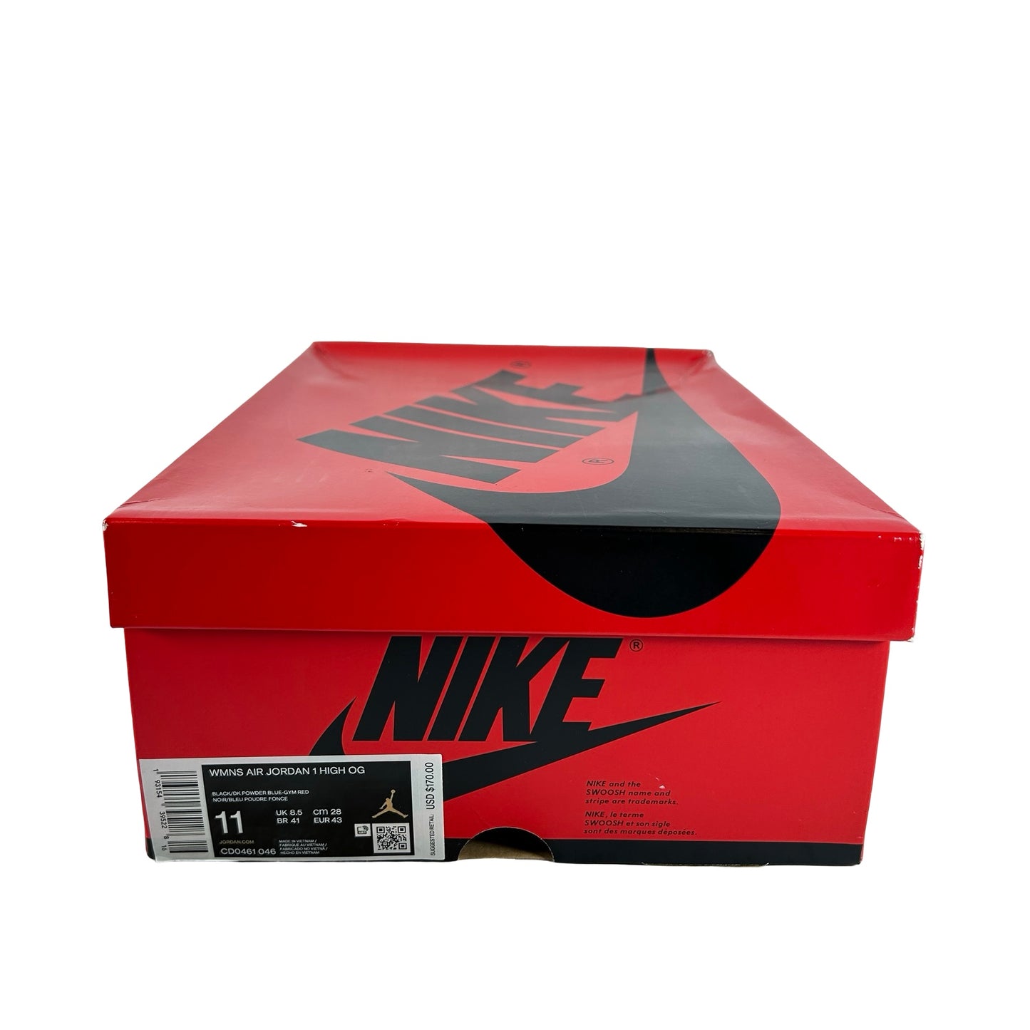 CD0461 046 Jordan 1 Retro High NC To Chi (Wmns) [USED] - 11 W (Used)