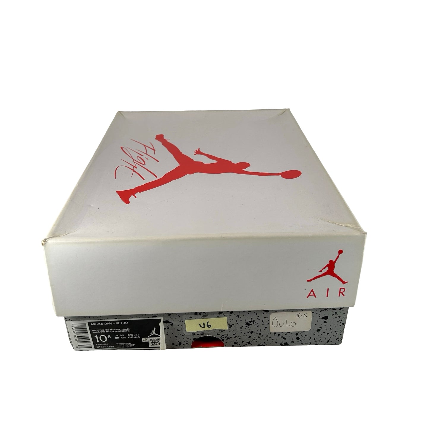 CT8527 100 Jordan 4 Retro White Oreo (2021) [USED] - 10.5 M (Used6)