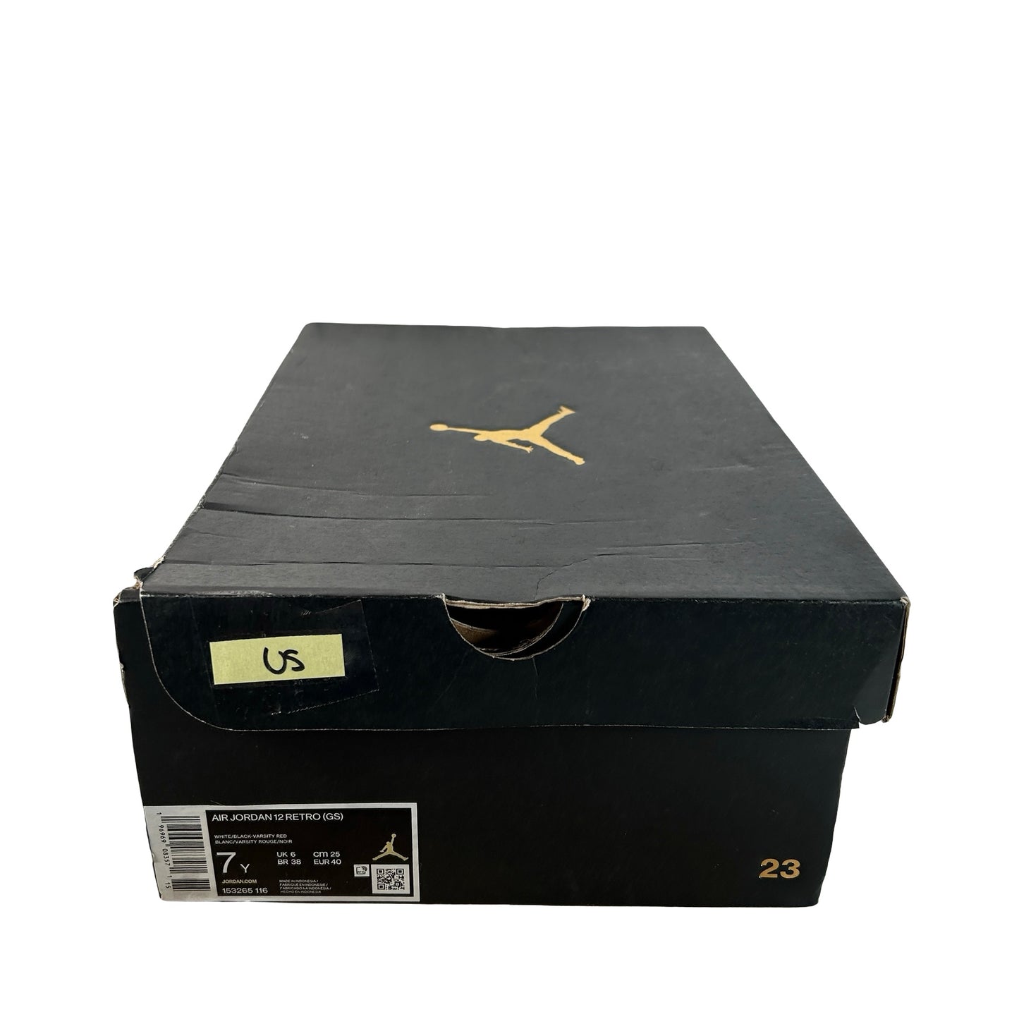 153265 116 Jordan 12 Retro Cherry (2023) (GS) [USED] - 7 Y (Used5)