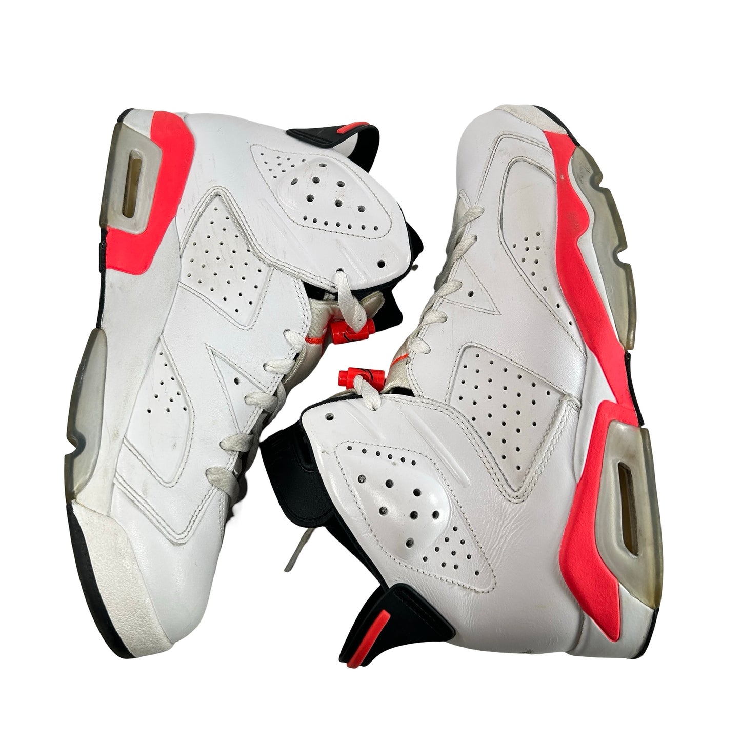 384664 123 Jordan 6 Retro Infrared White (2014) [USED] - 9.5 M (Used2)