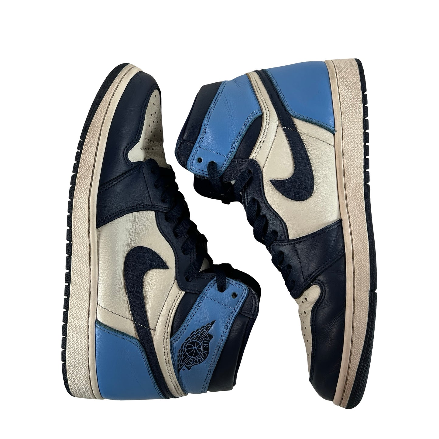 555088 140 Jordan 1 Retro High Obsidian [USED] - 10 M (Used) (No Box)